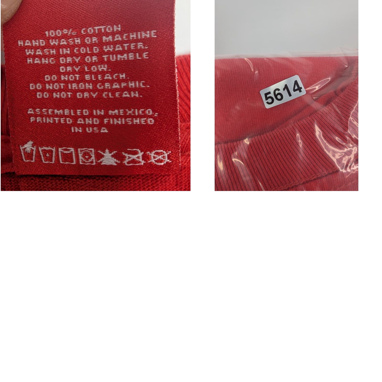 Vintage VISUAL Apparel T-Shirt Mens XL Red Cotton Logo Graphic Print Streetwear Sports Skate Urban Casual Short Sleeve Crew Neck 2020s Vintage No Size US XL / EU 56 / 4 - 8 Thumbnail