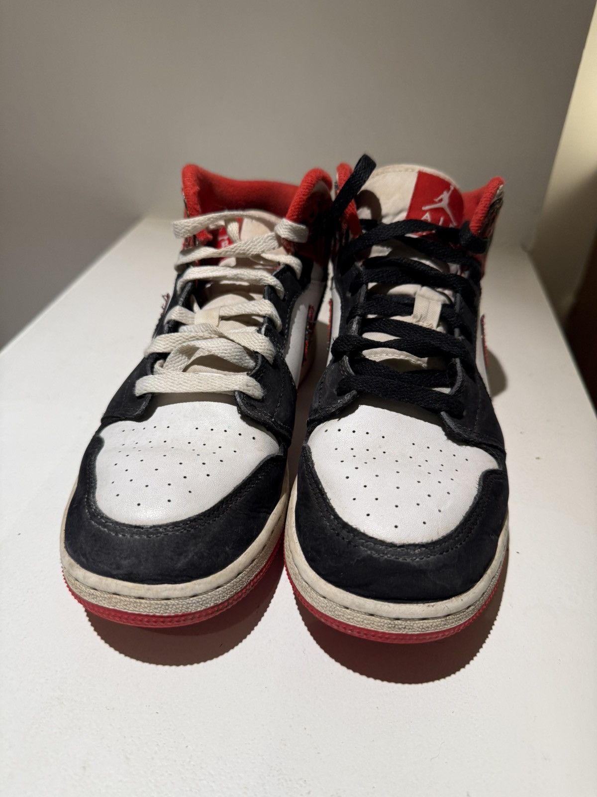 Jordan Brand Jordan 1 Mid Plaid Size US 7 / EU 40 - 2 Thumbnail