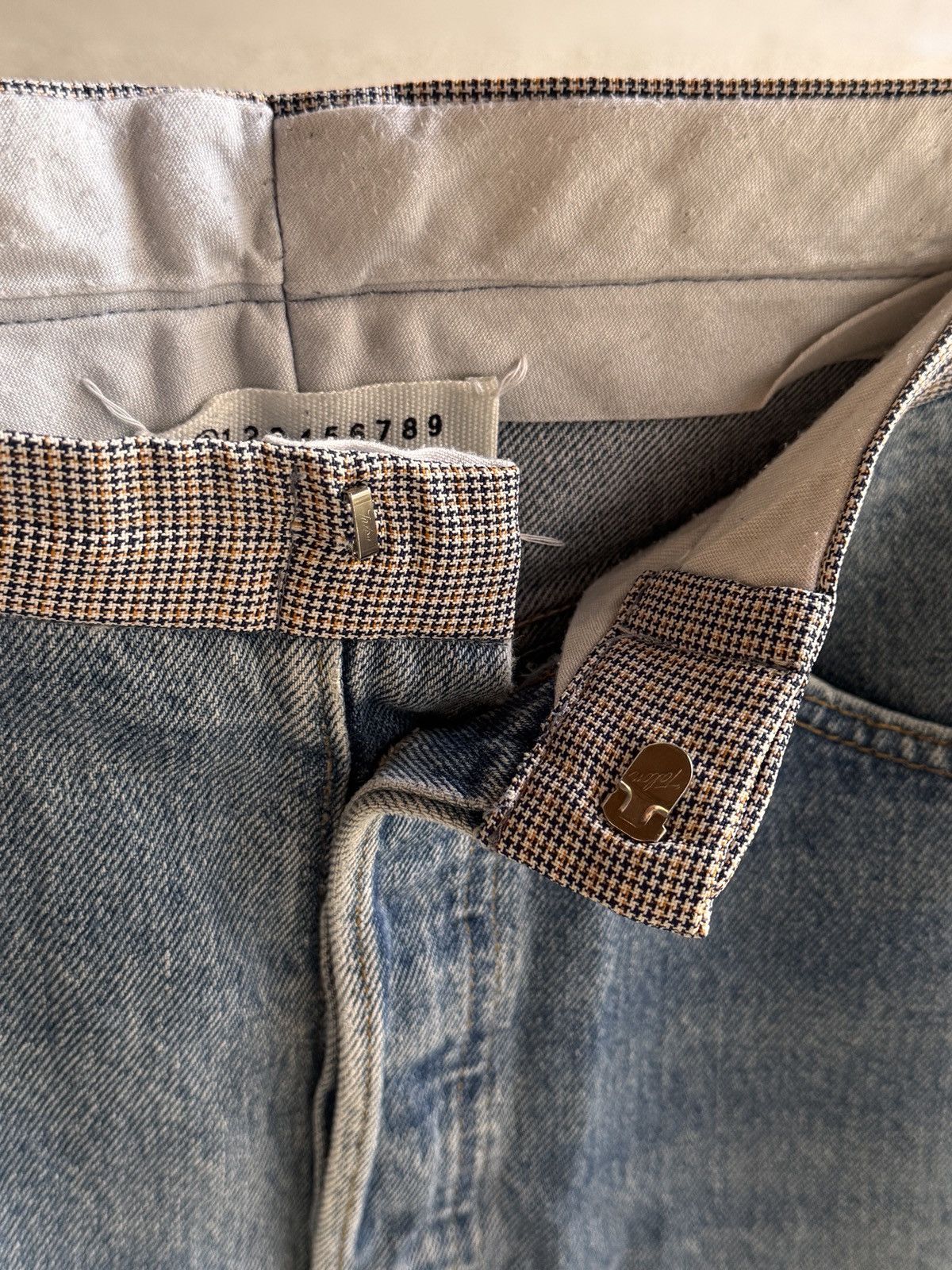 Maison Margiela Maison Martin Margiela 0 Artisanal Reworked Waistband Jeans Size US 32 / EU 48 - 11 Thumbnail