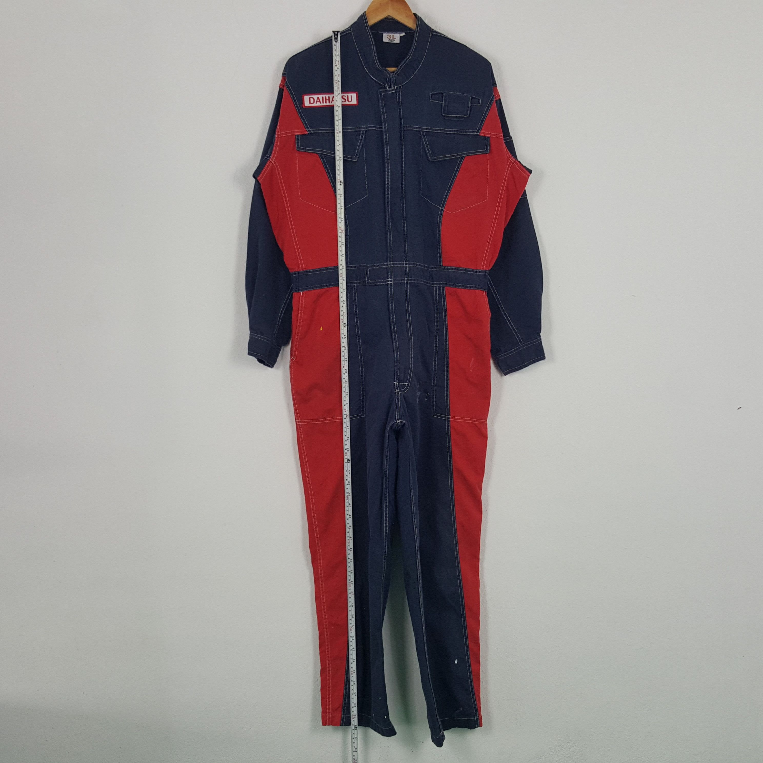 Japanese Brand × Vintage Vintage Daihatsu Japanese Racing Team Coverall Jacket Size US XL / EU 56 / 4 - 6 Thumbnail