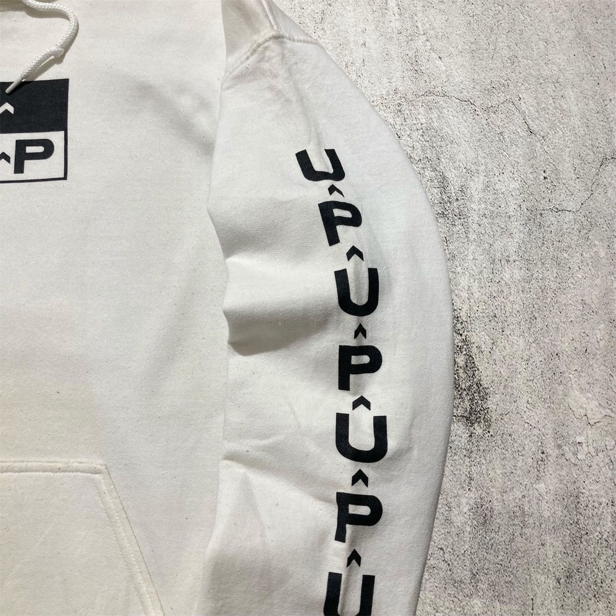 Japanese Brand Vintage Ehon Down Rip Off Sub Pop Nirvana Logo Hoodie White Size US XL / EU 56 / 4 - 3 Thumbnail