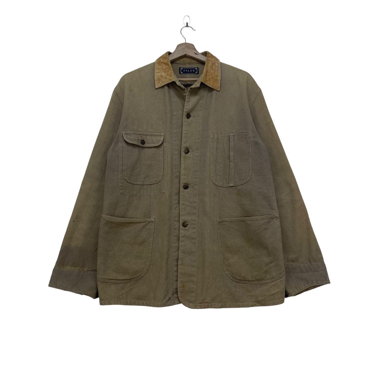 Japanese Brand 🔥Vintage Files Chore Jacket,Multi Function Jacket Size US M / EU 48-50 / 2 - 1 Thumbnail