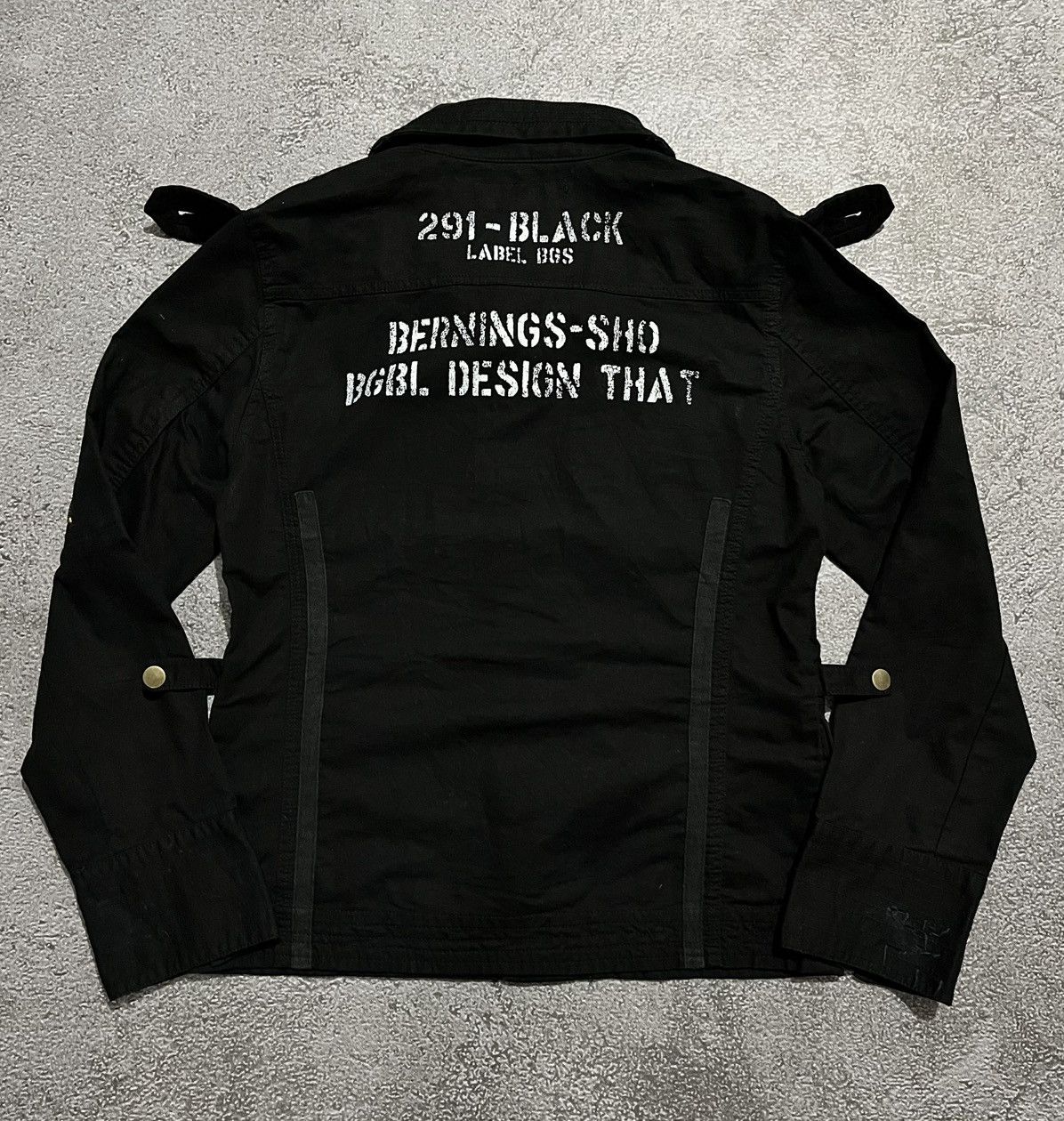BERNINGS SHO Bernings Sho Black Label Distressed Jacket Size US M / EU 48-50 / 2 - 5 Thumbnail