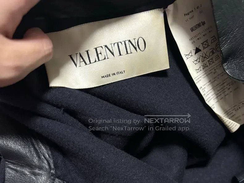 Valentino Valentino Main line wool and cashmere patchwork coat Size XS / US 0-2 / IT 36-38 - 2 Thumbnail