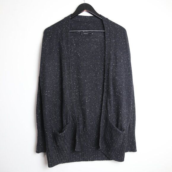 Aritzia Aritzia Talula Wool Blend Cardigan Sweater Speckled Size XXS / US 00 / IT 34 - 1 Thumbnail