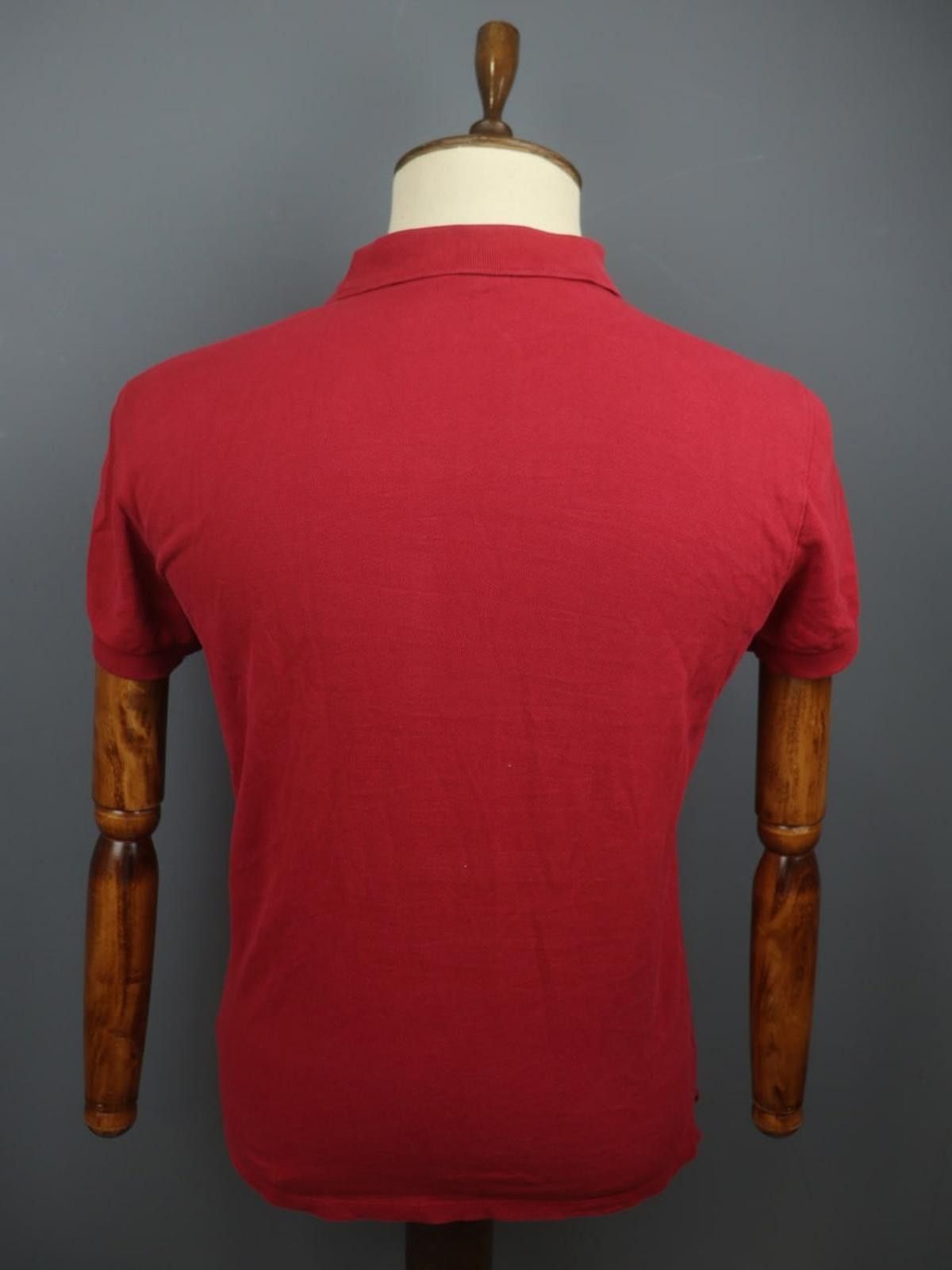 J.Lindeberg J.Lindeberg Red 100% Cotton Popover Polo Shirt Size M Size US M / EU 48-50 / 2 - 4 Thumbnail