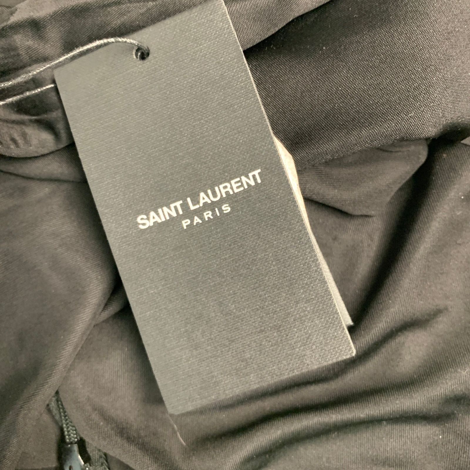Saint Laurent Paris SAINT LAURENT Size 2 Black Jersey Long Skirt Size 25" / US 0 / IT 36 - 7 Thumbnail