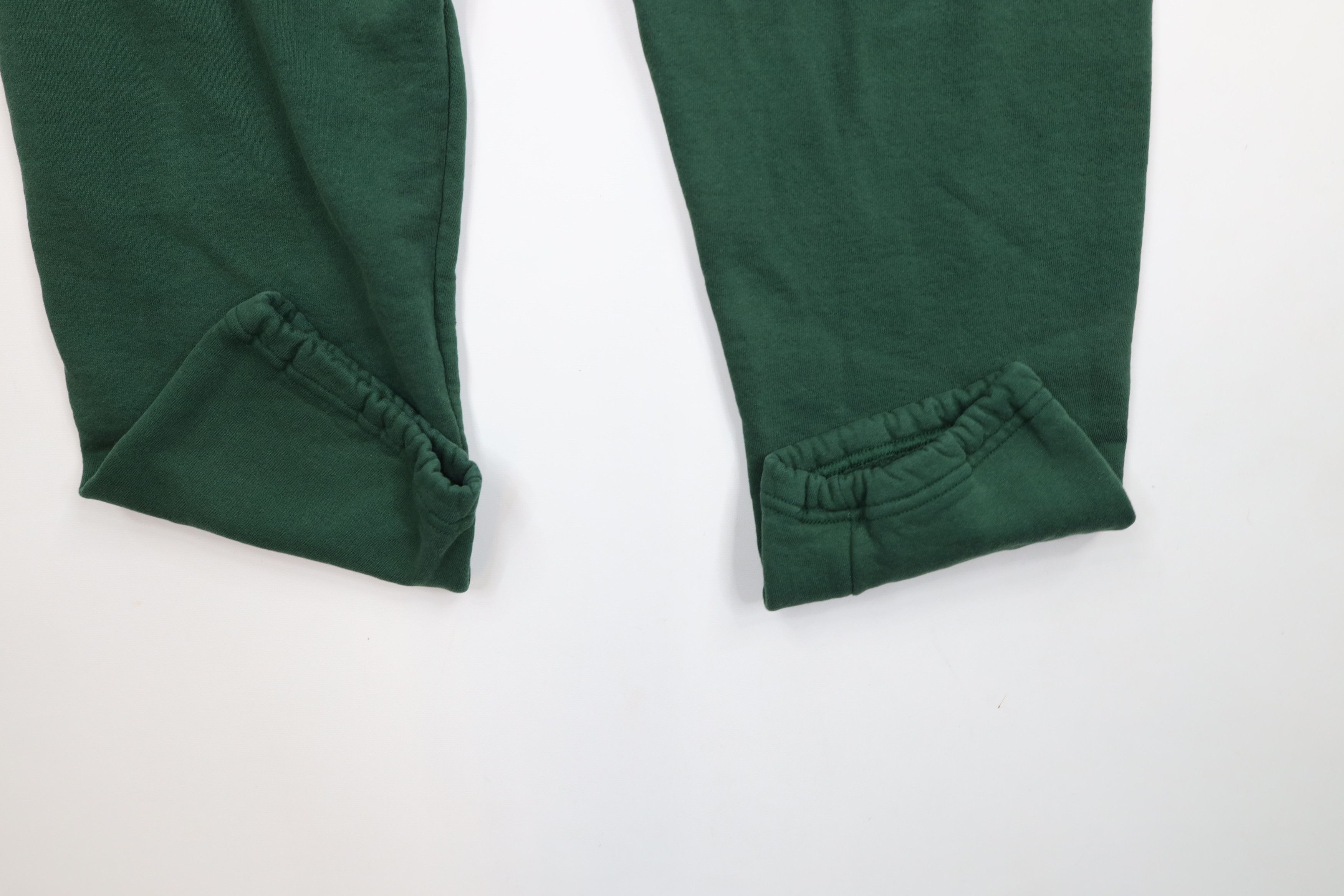 Vintage Vintage 90s Streetwear Heavyweight Sweatpants Green USA Size US 36 / EU 52 - 5 Thumbnail