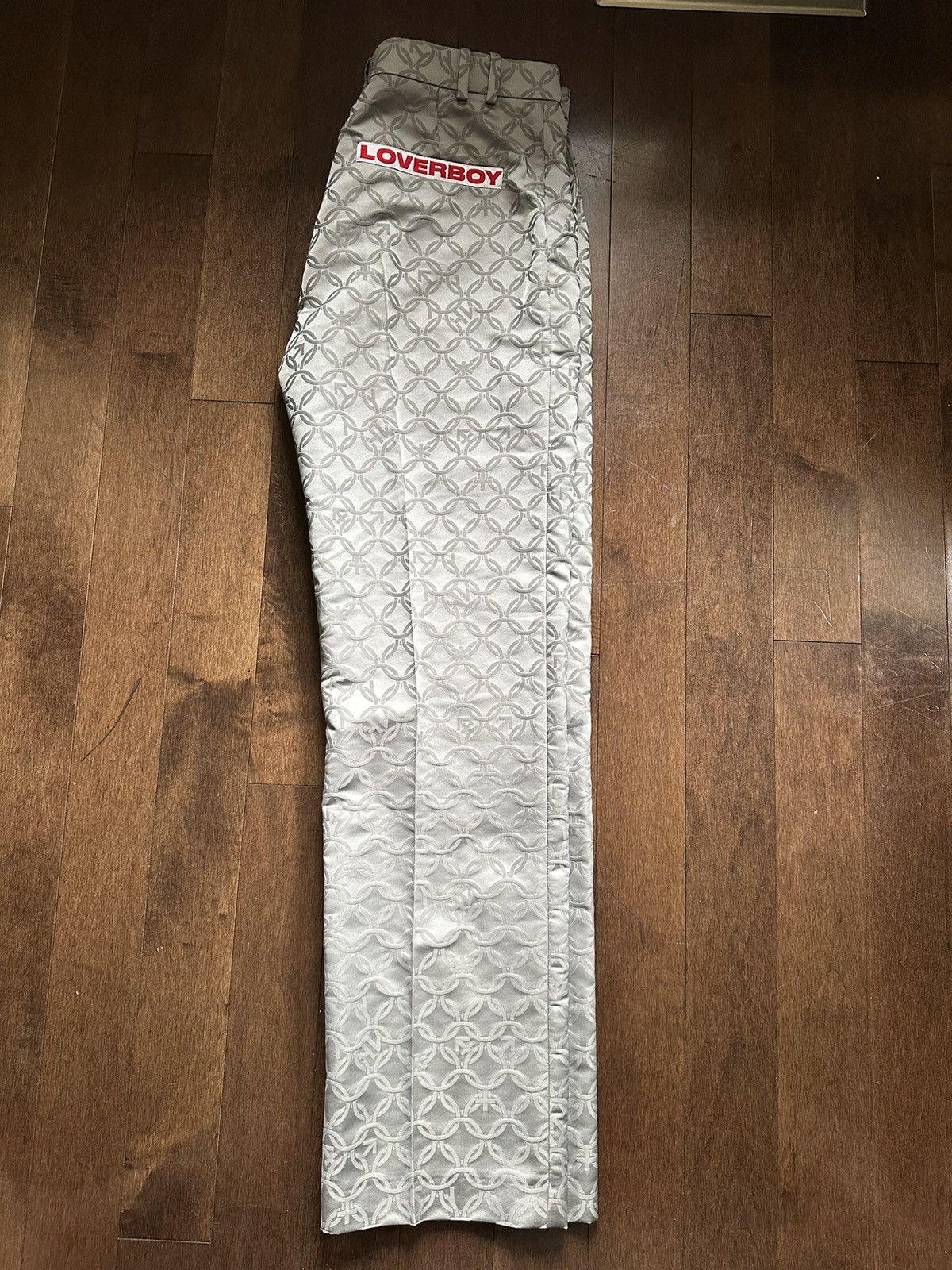 Charles Jeffrey LOVERBOY Charles Jeffrey Loverboy - Grey Straight Cut Trouser Size US 32 / EU 48 - 2 Thumbnail