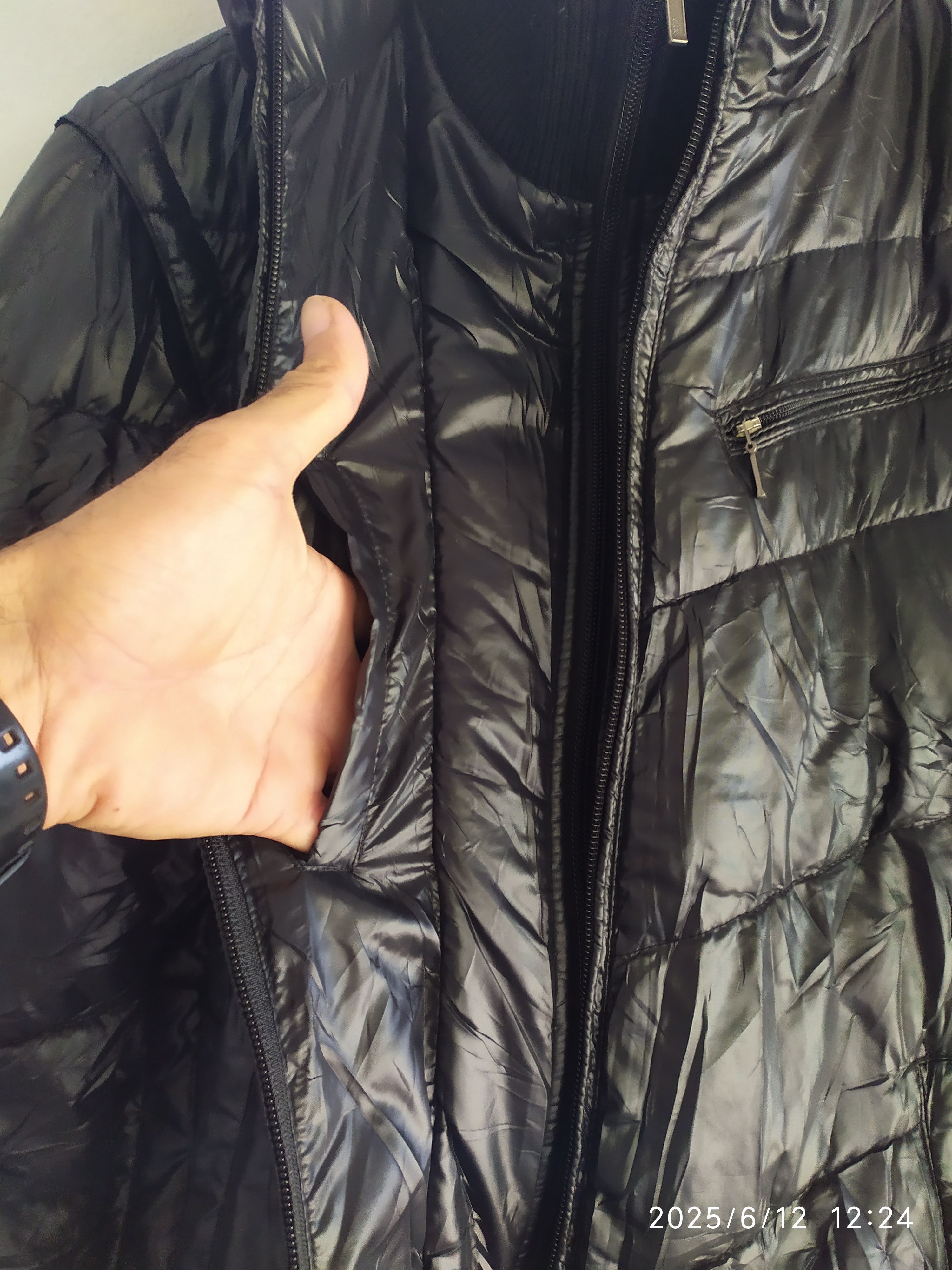 Japanese Brand Japanese Machope Double Zip puffer Jacket Size US L / EU 52-54 / 3 - 4 Thumbnail