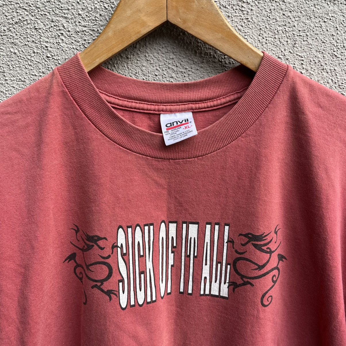 Band Tees Vintage 90s SICK OF IT ALL band tee hardcore punk Size US L / EU 52-54 / 3 - 4 Thumbnail