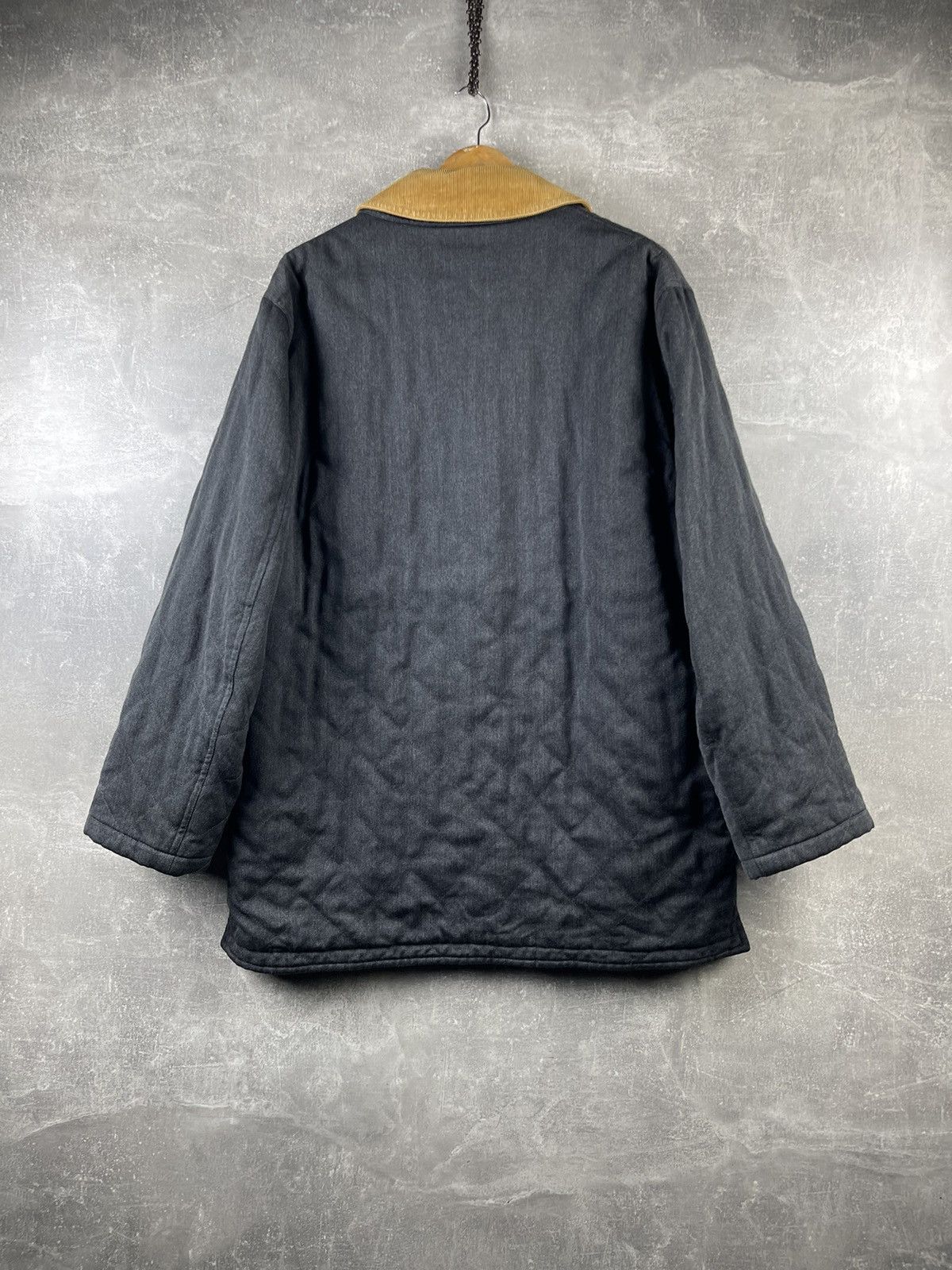 Herno Herno Quilted Wool Grey Classic Jacket Size US L / EU 52-54 / 3 - 7 Thumbnail