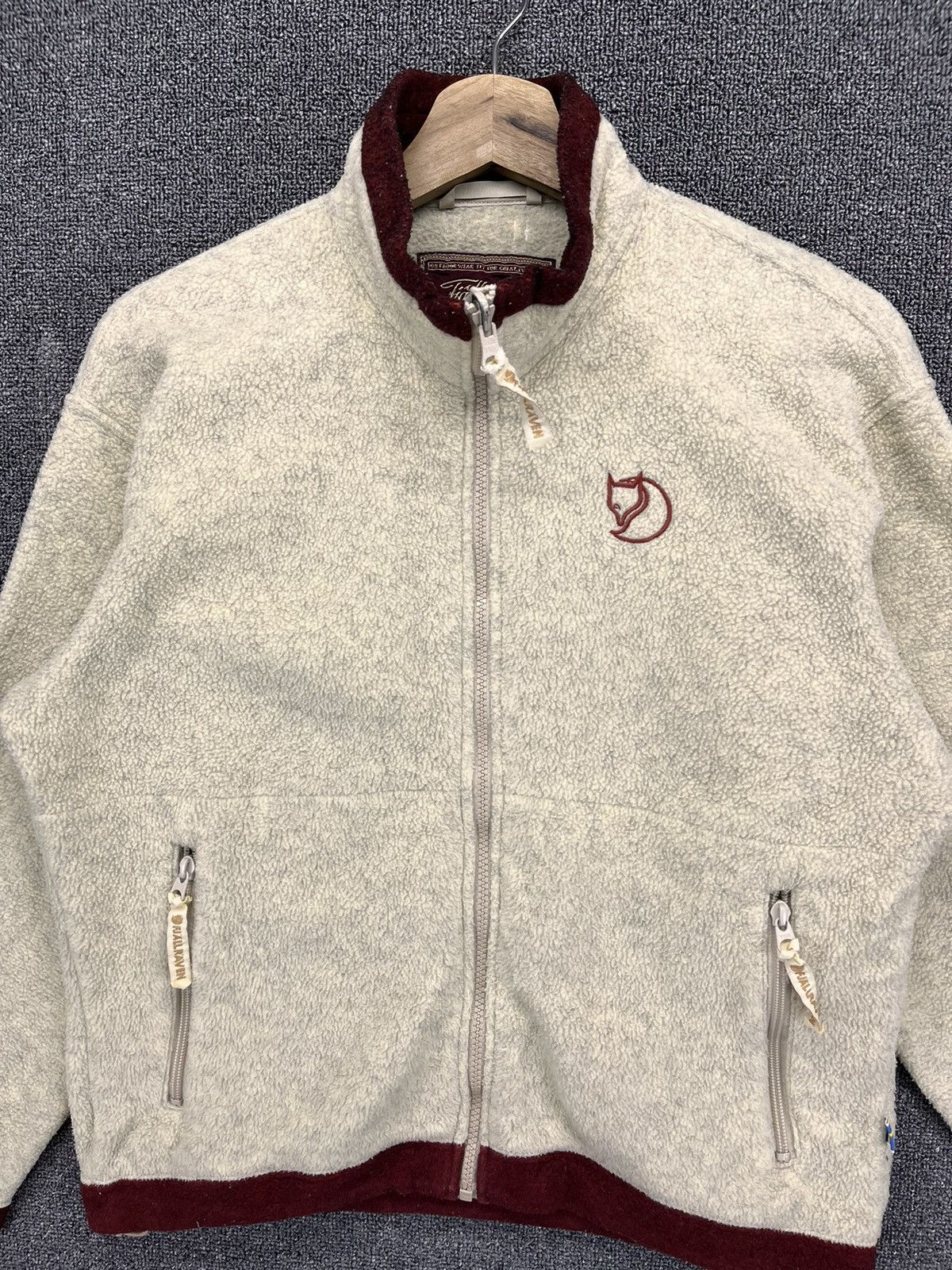 Fjallraven Vintage Fjallraven Rare Fleece Zip Up Jacket Size S / US 4 / IT 40 - 4 Thumbnail
