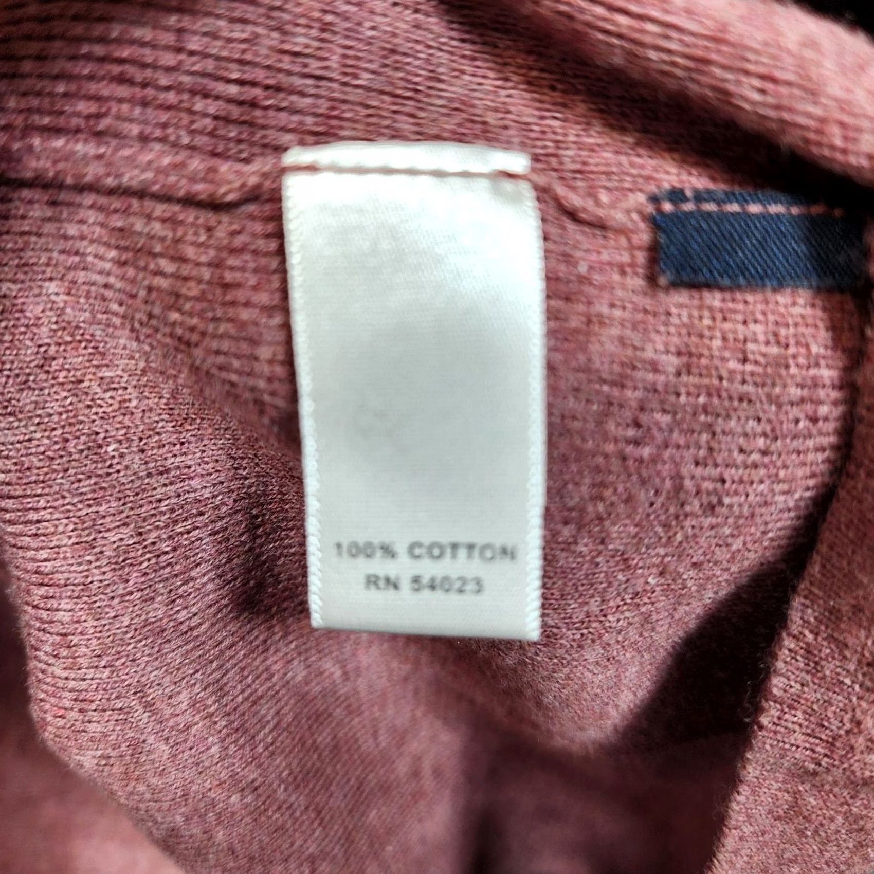 Banana Republic Banana Republic Mens Sweater Large Mauve Pink Crewneck Lightweight Cotton Casual Size US L / EU 52-54 / 3 - 4 Thumbnail