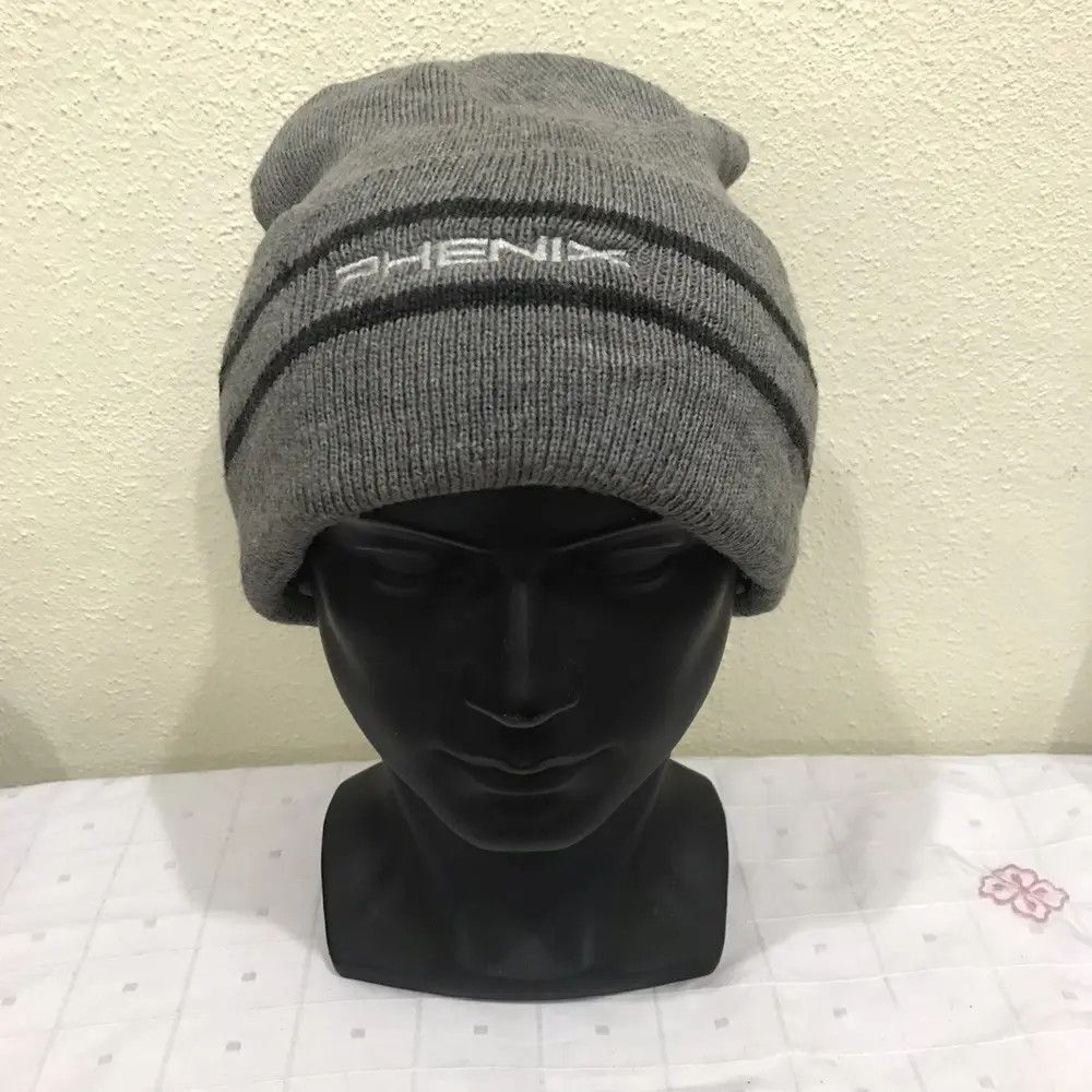 Japanese Brand × Phenix × Vintage Phenix Plain Beanie Hat Size ONE SIZE - 2 Thumbnail