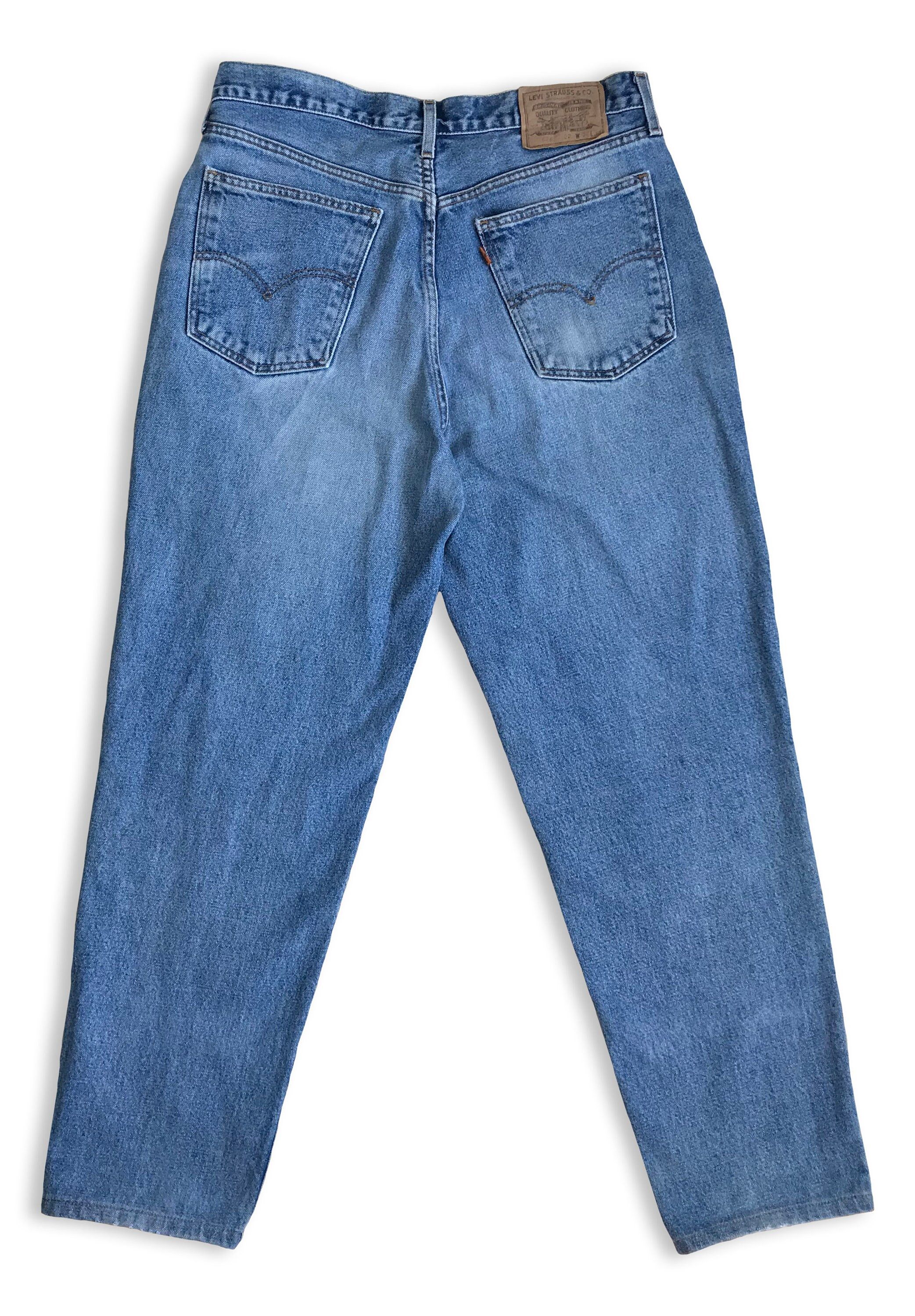 Levi's Vintage 90s LEVIS 626 Jeans Distressed Orange tab W36 L34 Size US 36 / EU 52 - 2 Thumbnail