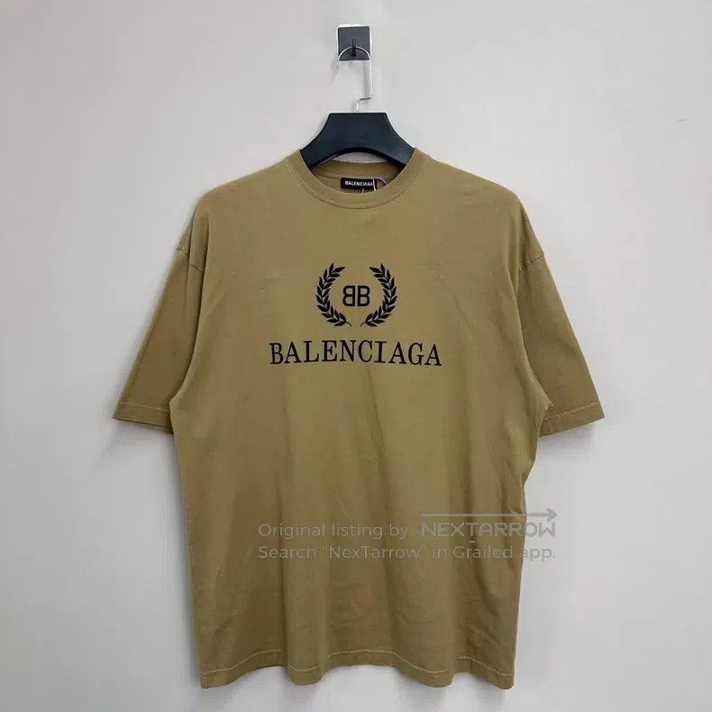 Balenciaga Khaki wheat ear short sleeve/s code