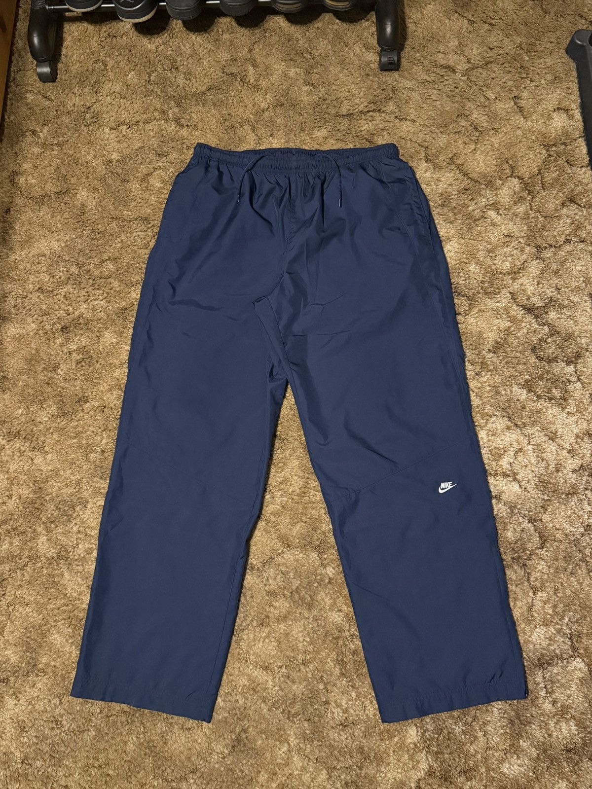Nike Vintage Y2K Nike Grey Label Navy Sweatpants Joggers XLarge Size US 34 / EU 50 - 1 Thumbnail