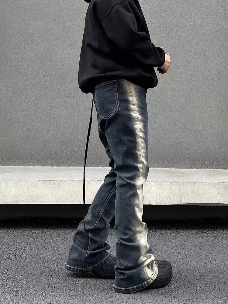 Japanese Brand × Jean Vintage wash gradient bootcut jeans Size US 32 / EU 48 - 5 Thumbnail