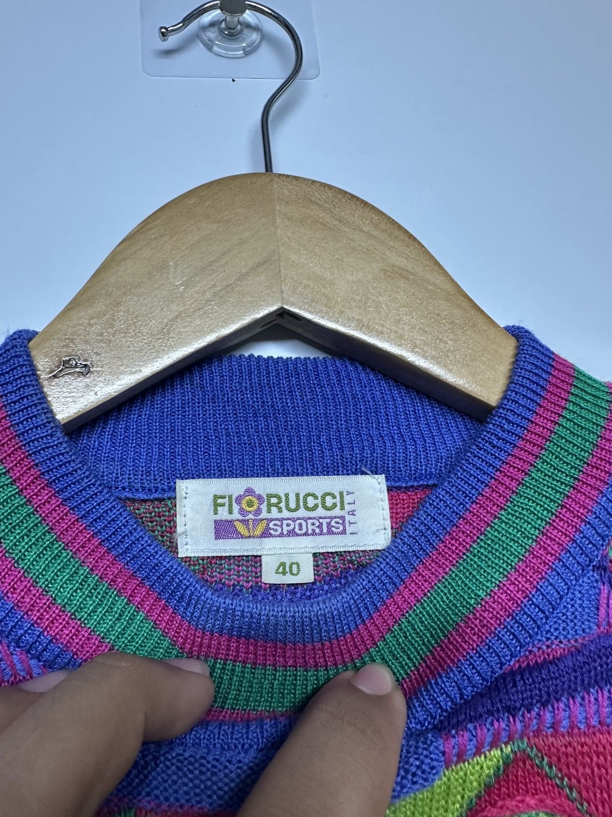 Fiorucci Vintage FIORUCCI sports Size US S / EU 44-46 / 1 - 3 Thumbnail