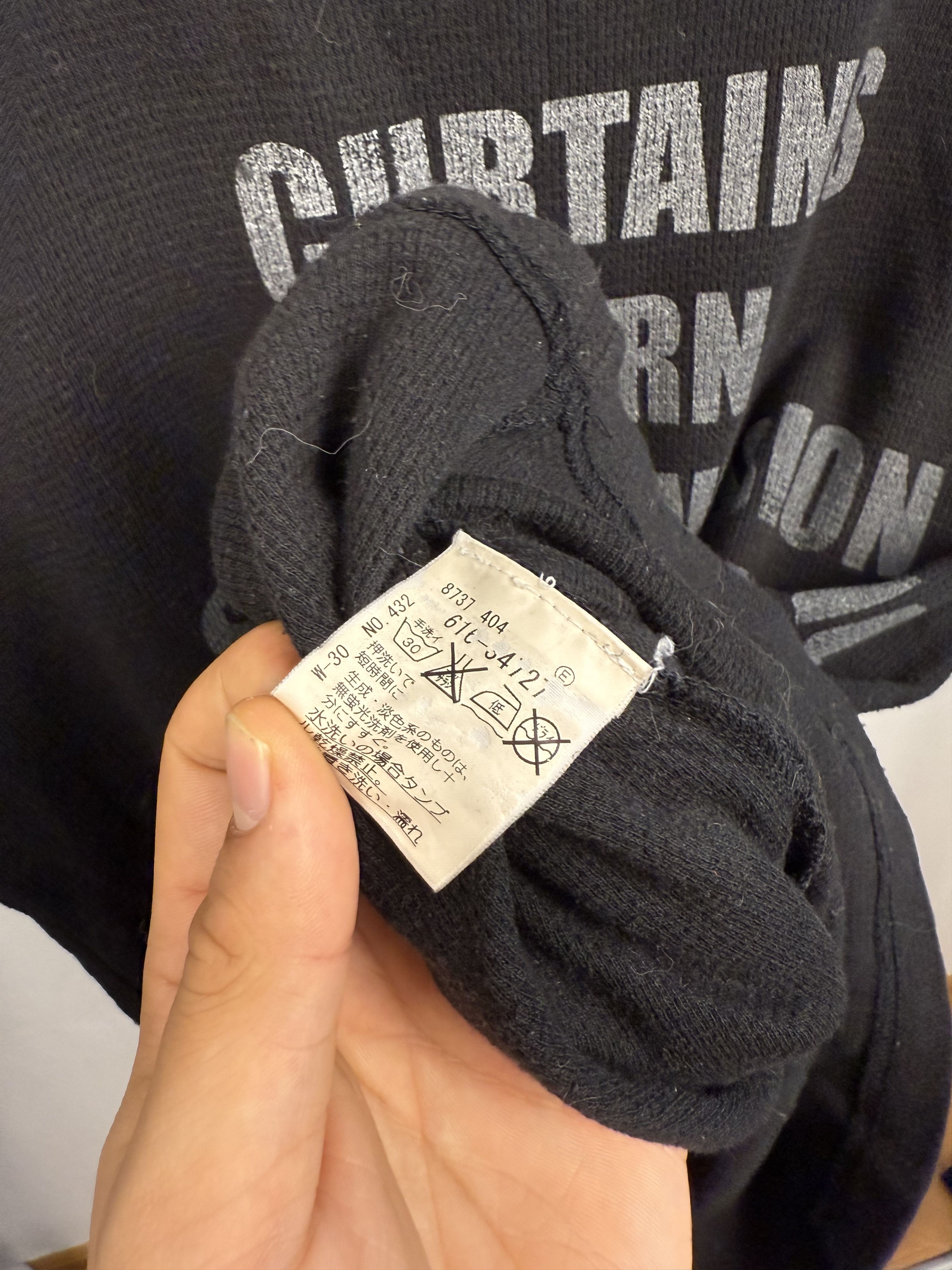 Takeo Kikuchi Takeo Kikuchi Dior inspired Babyshambles Curtains Torn tee Size US L / EU 52-54 / 3 - 4 Thumbnail