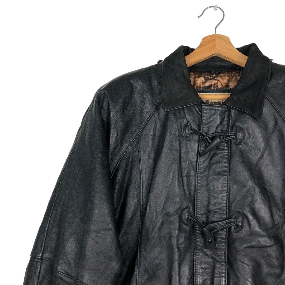 Japanese Brand 🔥Vintage Biker Leather Jacket Donobio Blanket Issey Miyake Size US M / EU 48-50 / 2 - 7 Thumbnail