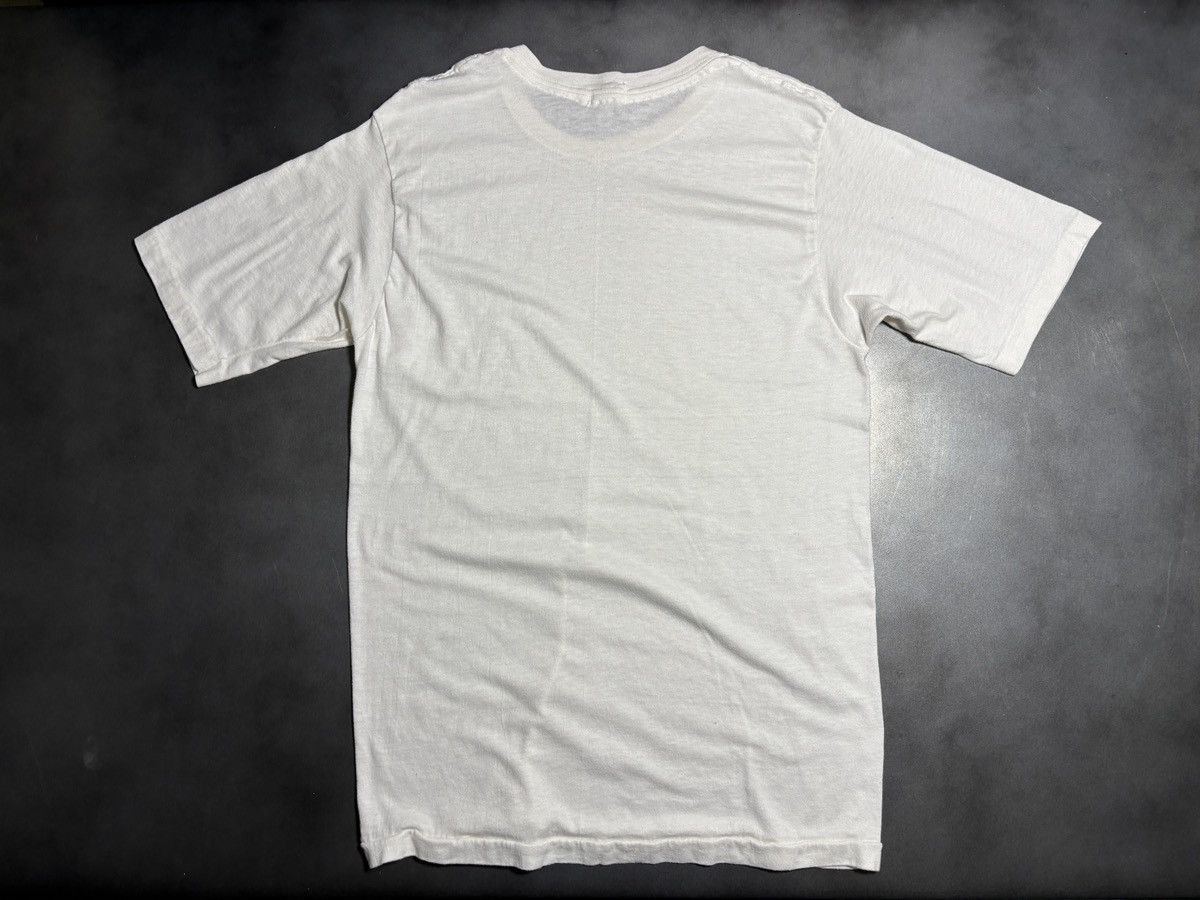 Vintage 1970s Vintage Blank Tee 1980s Stanfields Thrashed Distressed Size US M / EU 48-50 / 2 - 9 Thumbnail