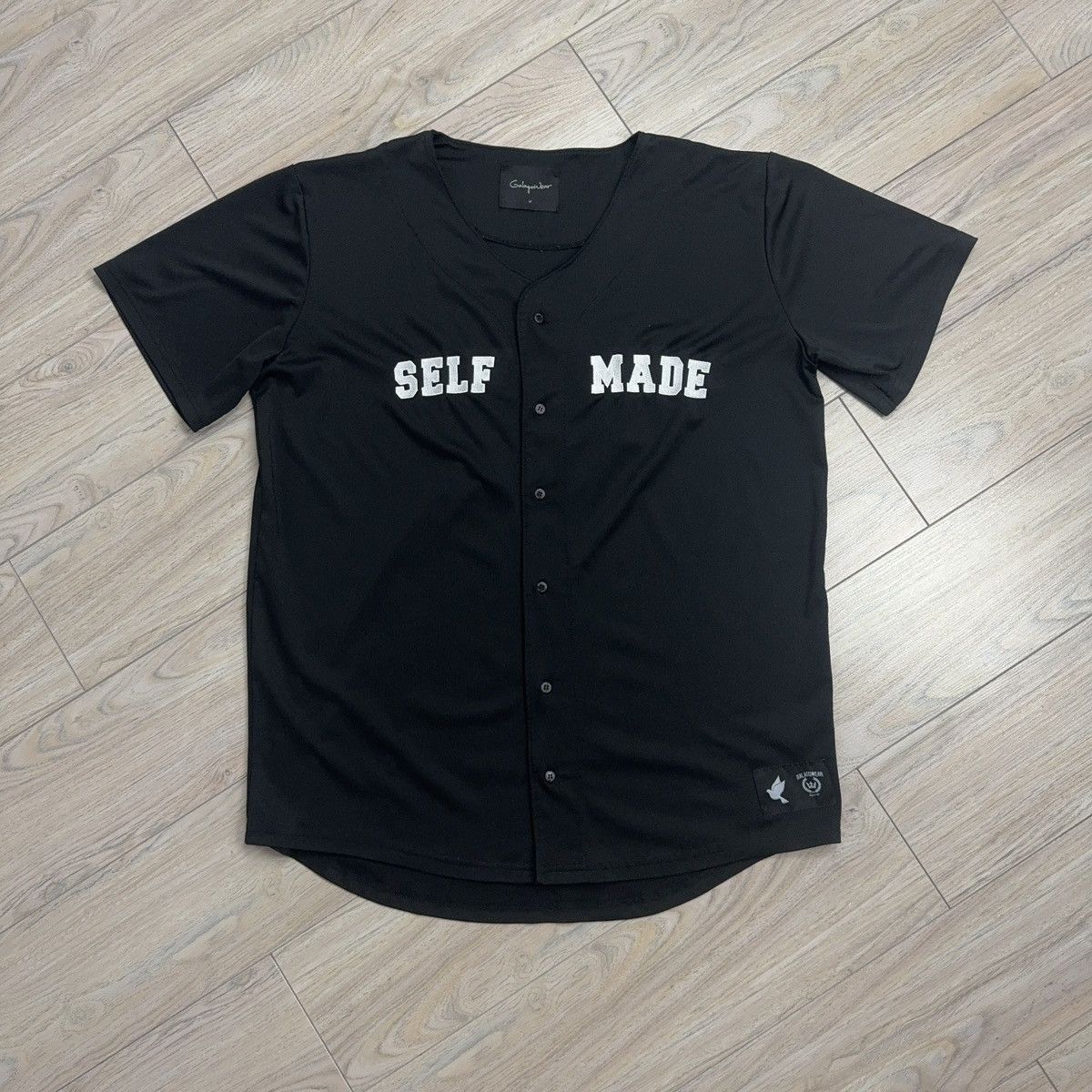 Other Vintage GalagoWear SELF MADE Embroidered Baseball Jersey Size US XL / EU 56 / 4 - 1 Thumbnail