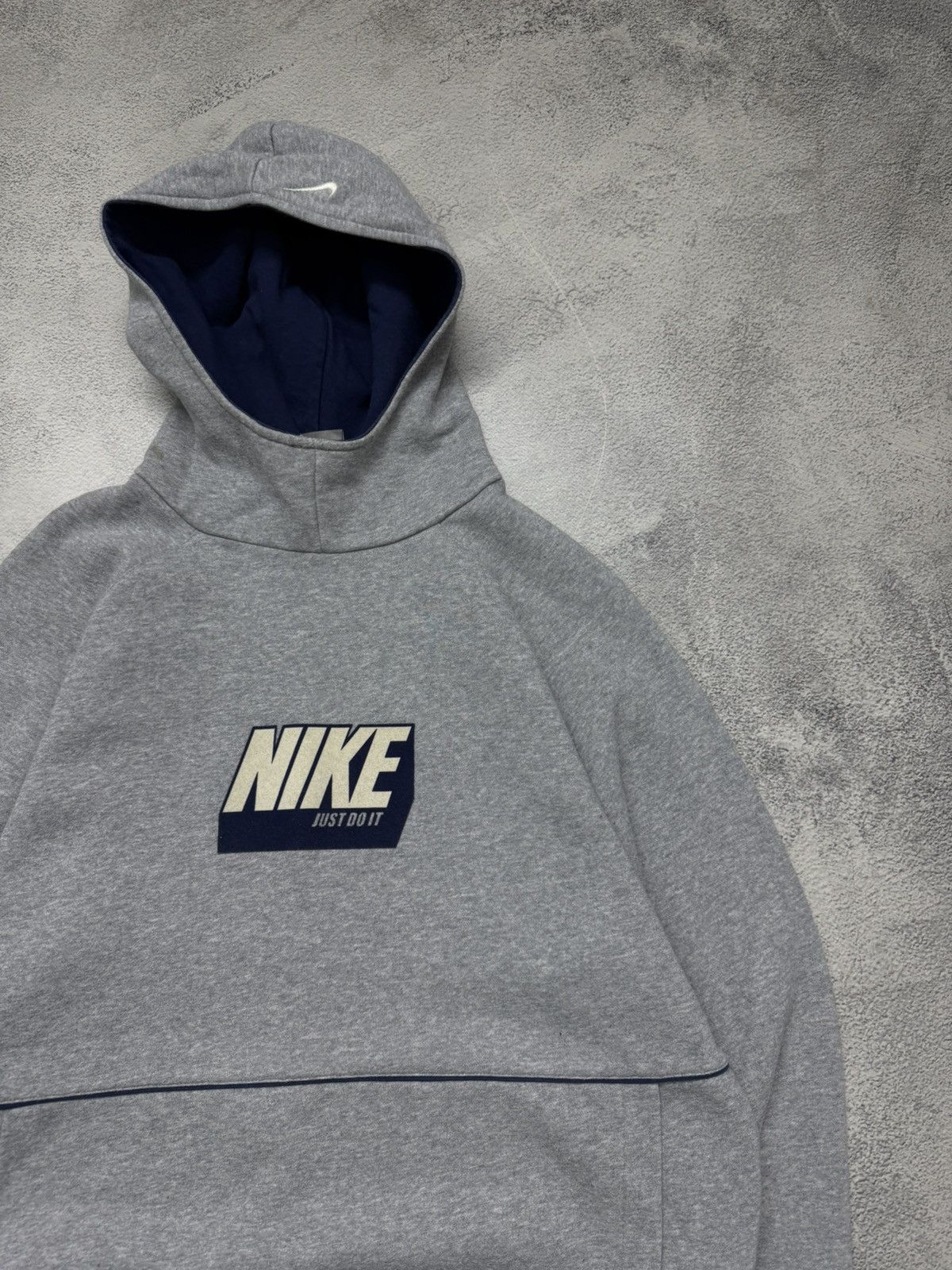 Nike Vintage Y2k Nike Swoosh 🔥 Spell Out Big Logo Hoodie 90’s Size US S / EU 44-46 / 1 - 5 Thumbnail