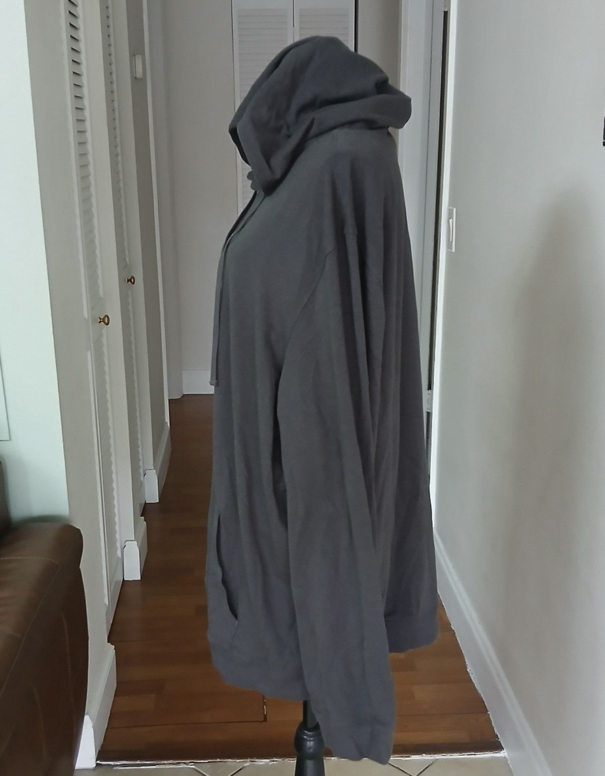 Other SKIMS Men's Dark Charcoal Hoodie - Pullover Drawstring Size US XL / EU 56 / 4 - 7 Thumbnail