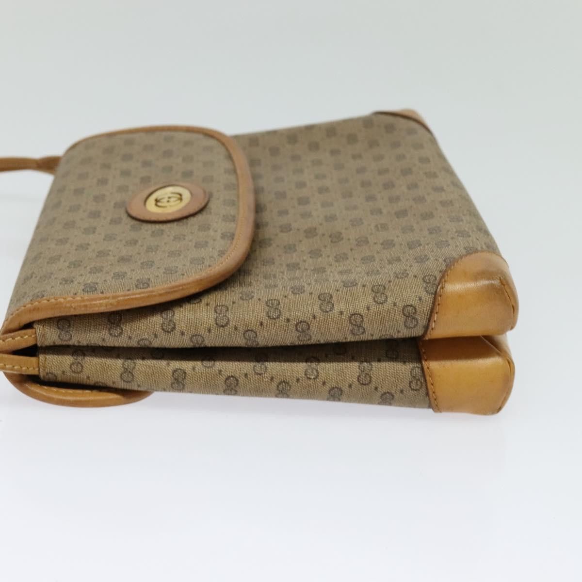 Gucci GUCCI Micro GG Supreme Shoulder Bag Pvc Beige Gold 007 49 Size ONE SIZE - 4 Thumbnail