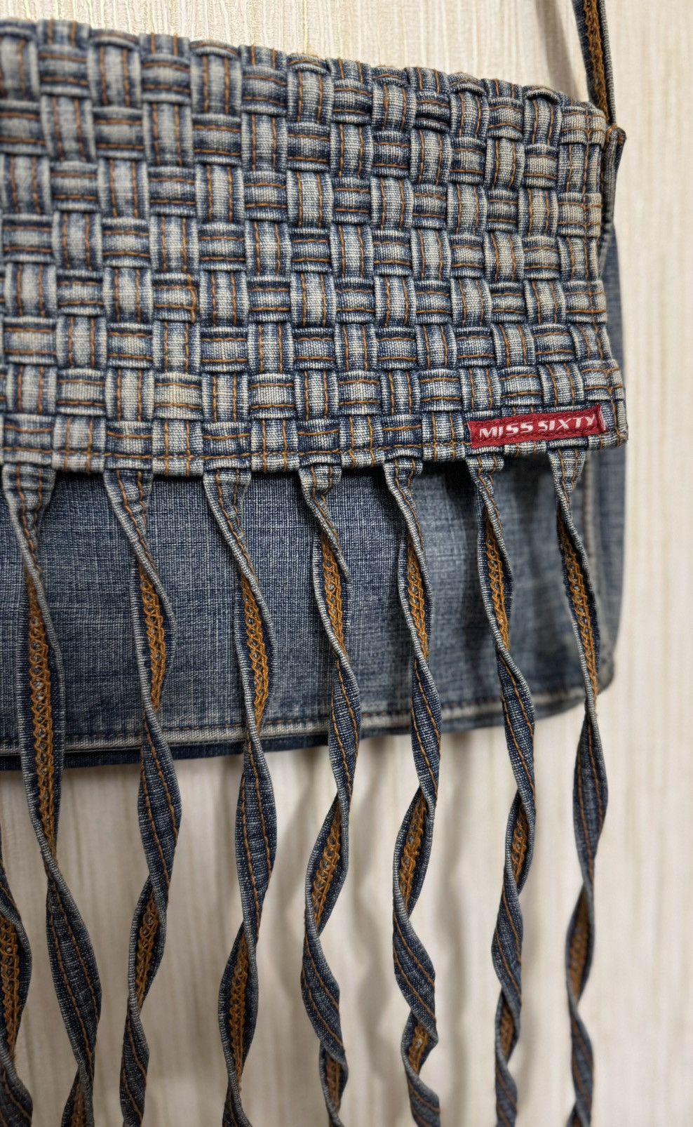 Miss Sixty Miss sixty Vintage Y2K style denim shoulder bag Size ONE SIZE - 3 Thumbnail