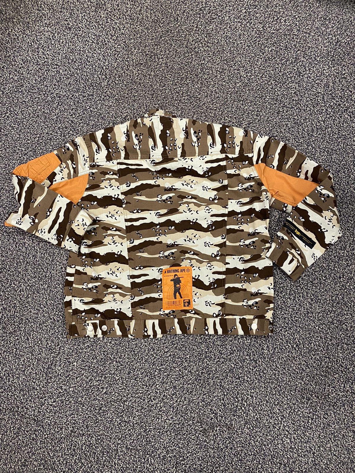 Bape Bape Desert Camo Loose Fit Trucker Jacket Size US S / EU 44-46 / 1 - 4 Thumbnail