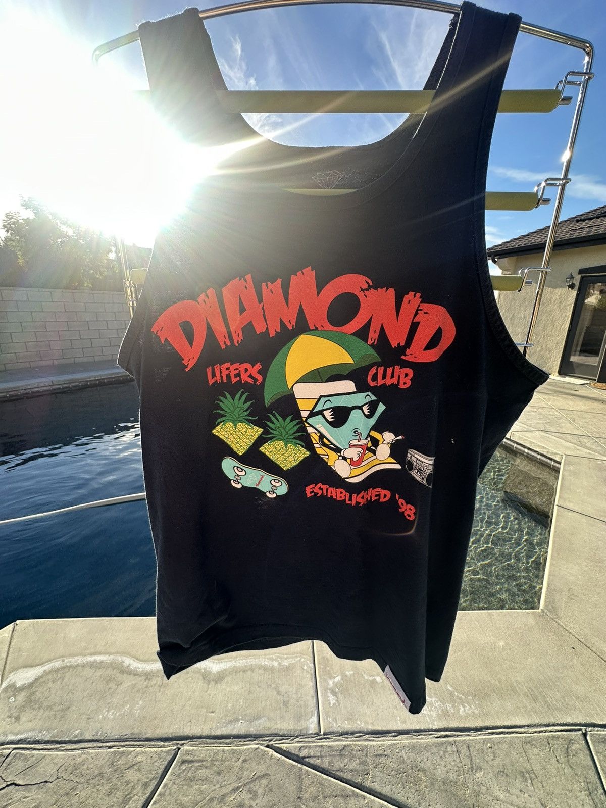 Diamond Supply Co. Diamond supply co Tank top Navy Medium Size US M / EU 48-50 / 2 - 1 Thumbnail