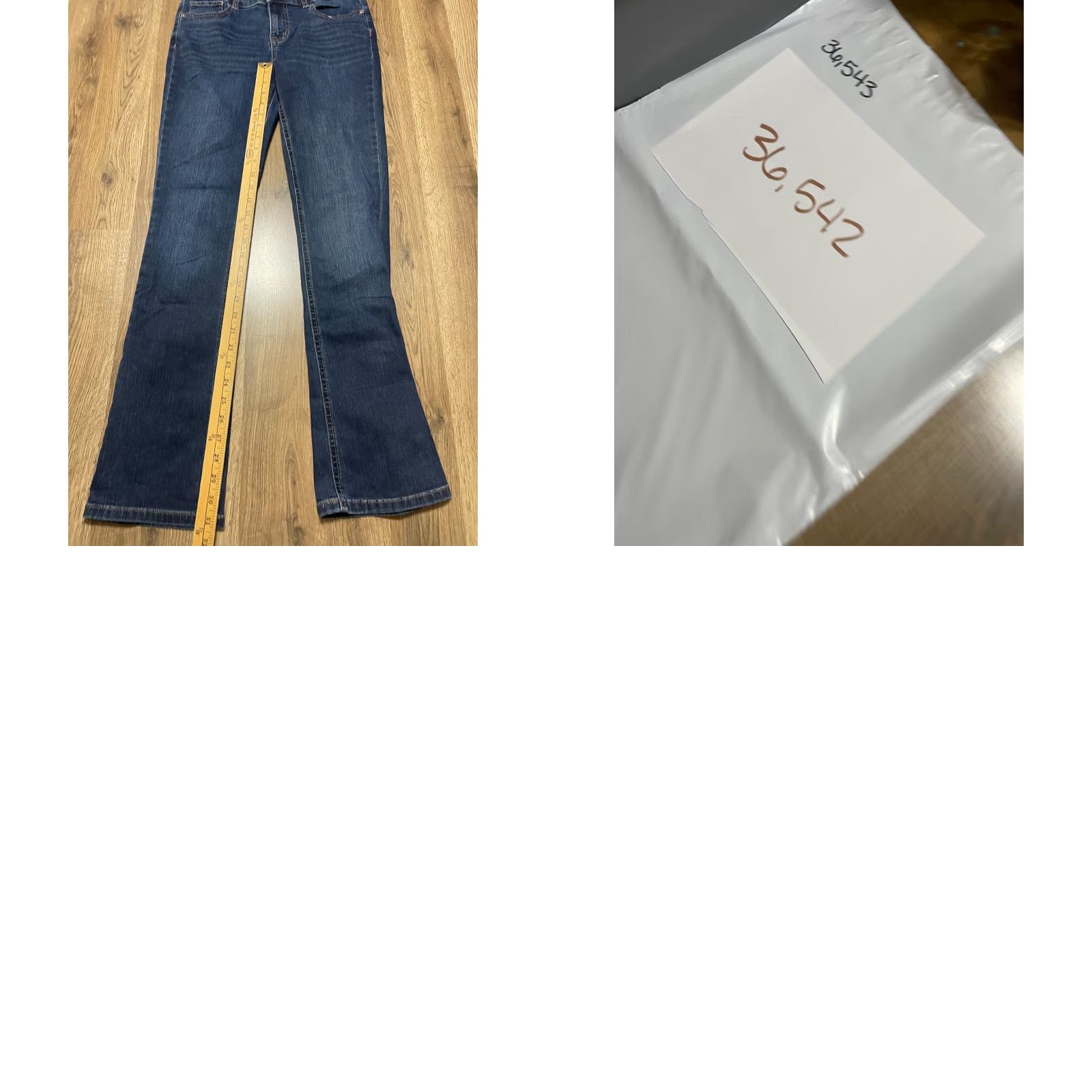 Vintage Maurices Jeans Women's Size 6 Blue Denim 5-Pocket Pockets Mid Rise Bootcut Regular Inseam 31.5 in Size 28" / US 6 / IT 42 - 8 Thumbnail