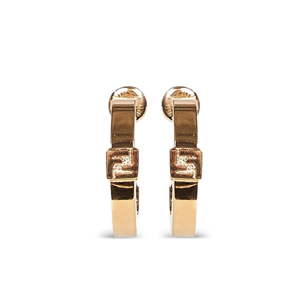 Fendi Fendi GOLD Earrings Size ONE SIZE - 1 Thumbnail