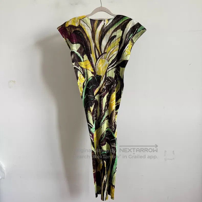 Issey Miyake Issey Miyake Color-Blocked Dress Size L / US 10 / IT 46 - 2 Thumbnail