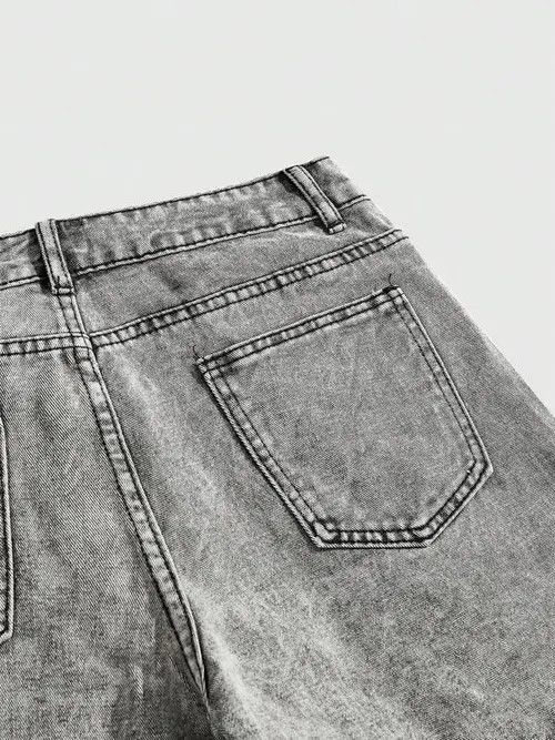 Japanese Brand Fujita x Yumi VINTAGE rhinestone Y2K DRIP denim shorts Size US 36 / EU 52 - 7 Thumbnail