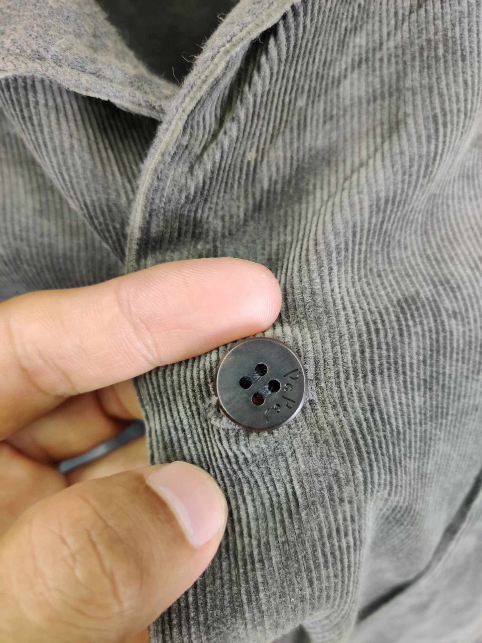 Vintage Vintage Papas Corduroy Button Shirt Jacket Size US L / EU 52-54 / 3 - 11 Thumbnail