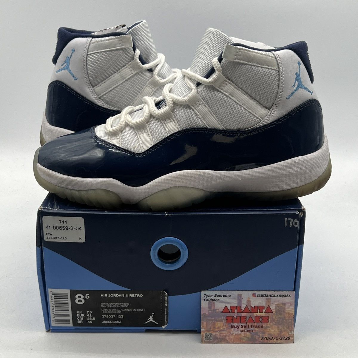 Jordan Brand Air Jordan 11 win like 82 Size US 8.5 / EU 41-42 - 1 Thumbnail
