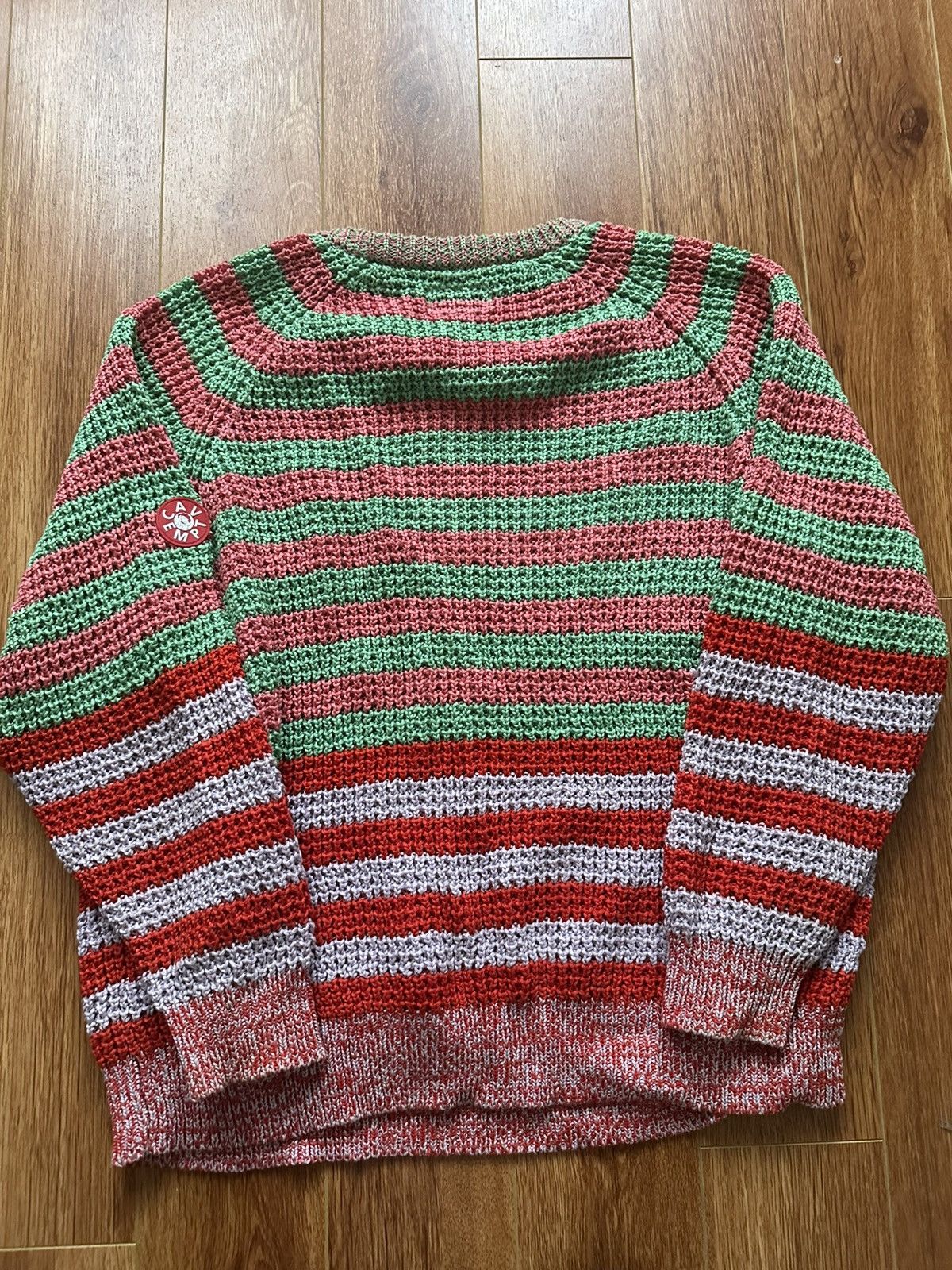 Cav Empt Cav Empt Striped Knit Sweater Size US M / EU 48-50 / 2 - 4 Thumbnail