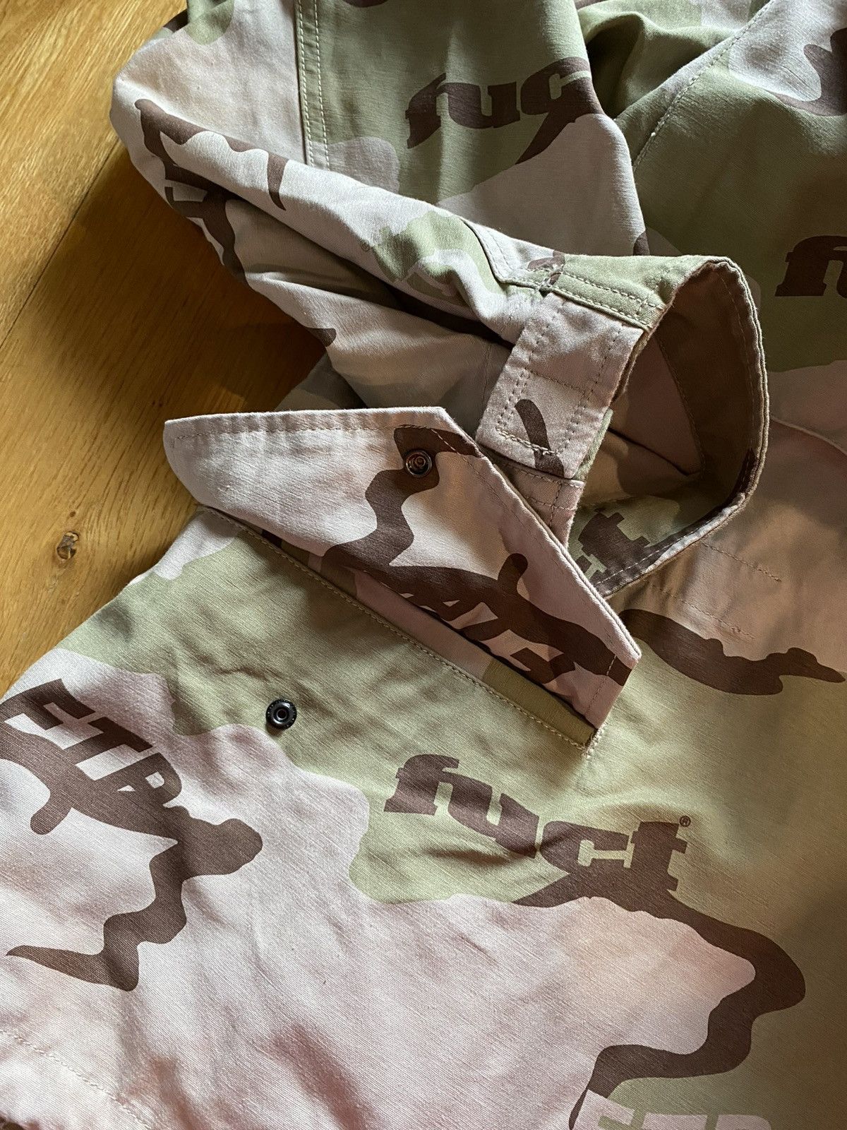 Fuck The Population FTP x FUCT Desert Camo Field Jacket (XL) Rare Archive Size US XL / EU 56 / 4 - 11 Thumbnail