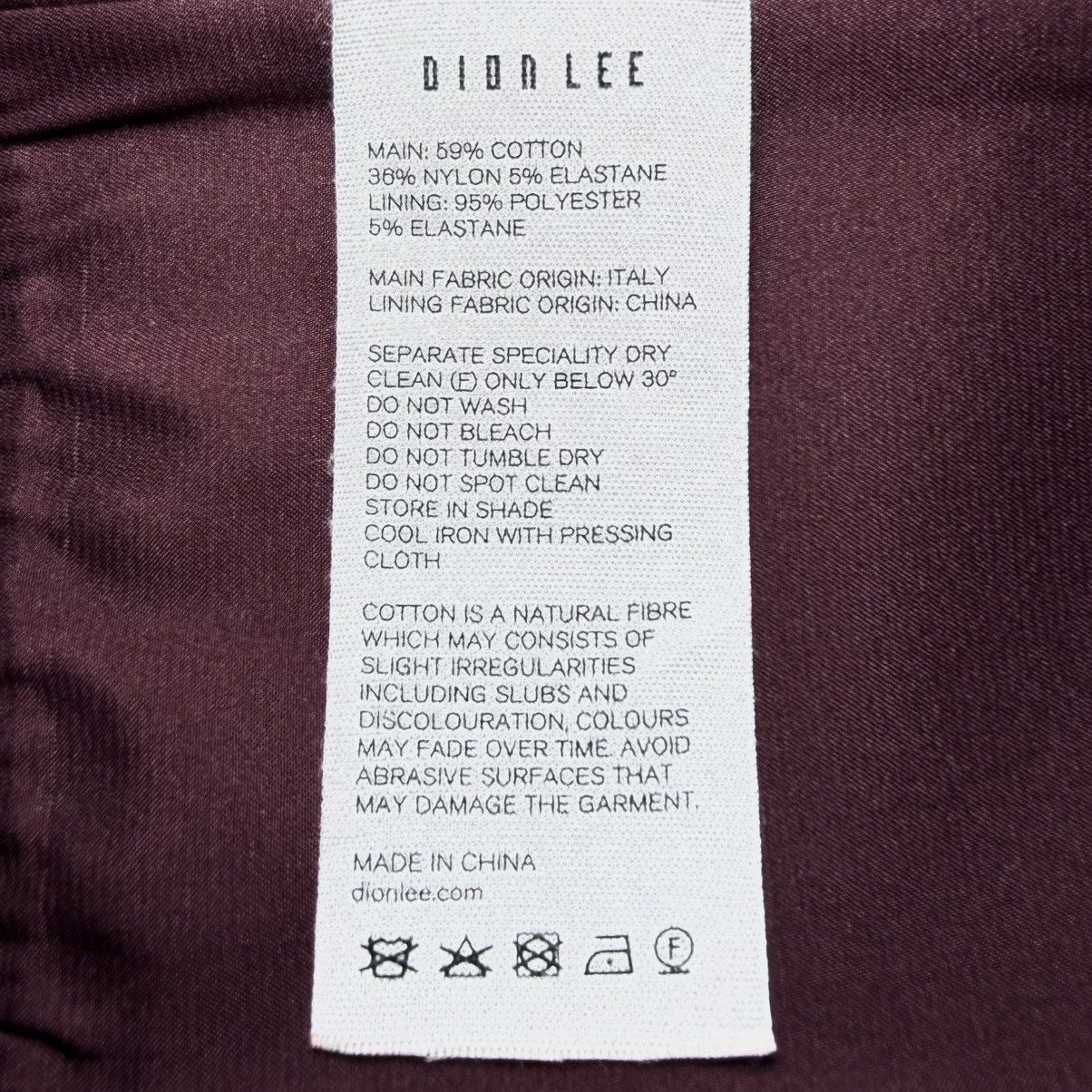 Dion Lee Dion Lee Double Arch Bustier Top in Oxblood Size M / US 6-8 / IT 42-44 - 5 Thumbnail