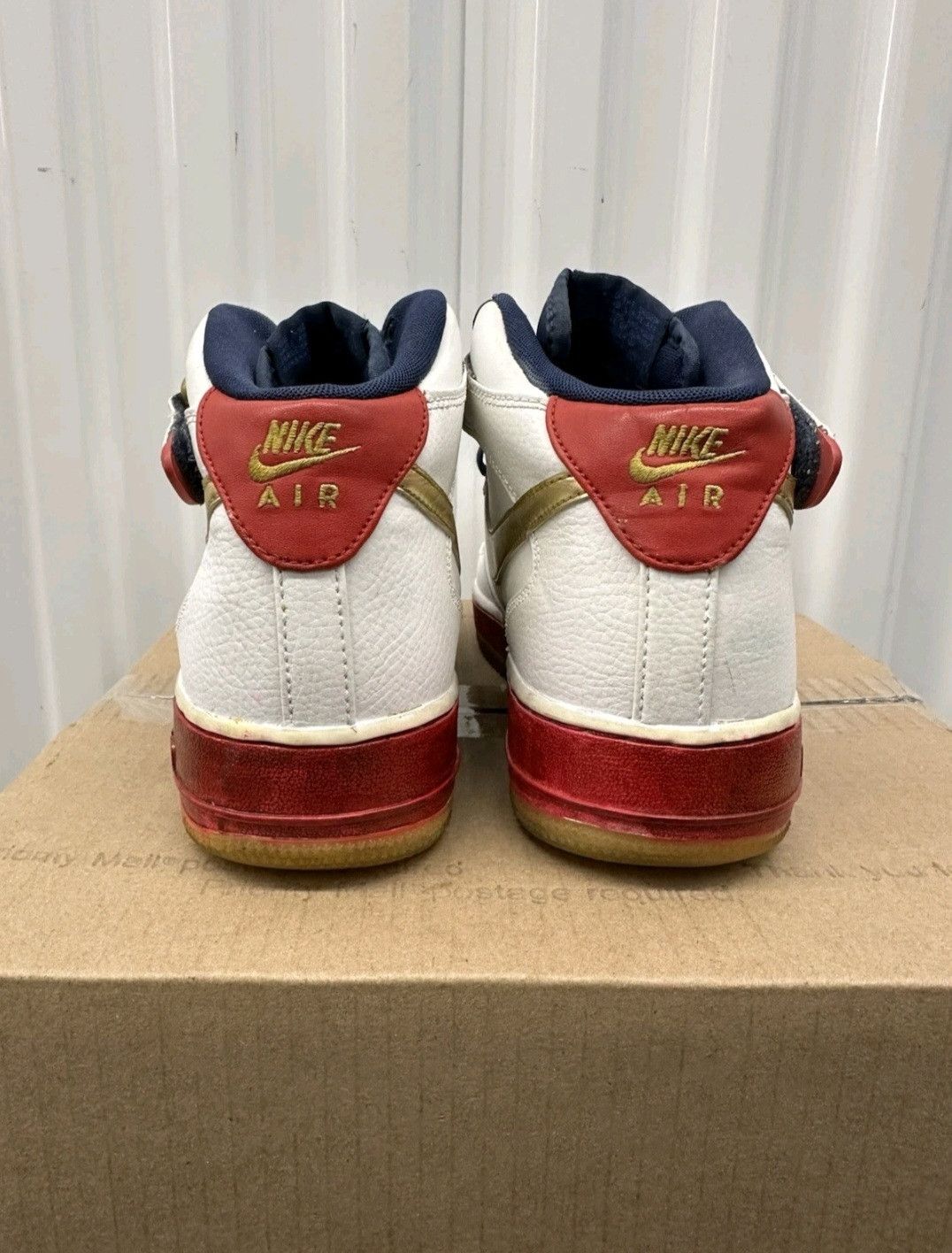Nike Nike Air Force 1 Mid GS USA Olympic Youth Size 7Y Size US 7 / EU 40 - 5 Thumbnail