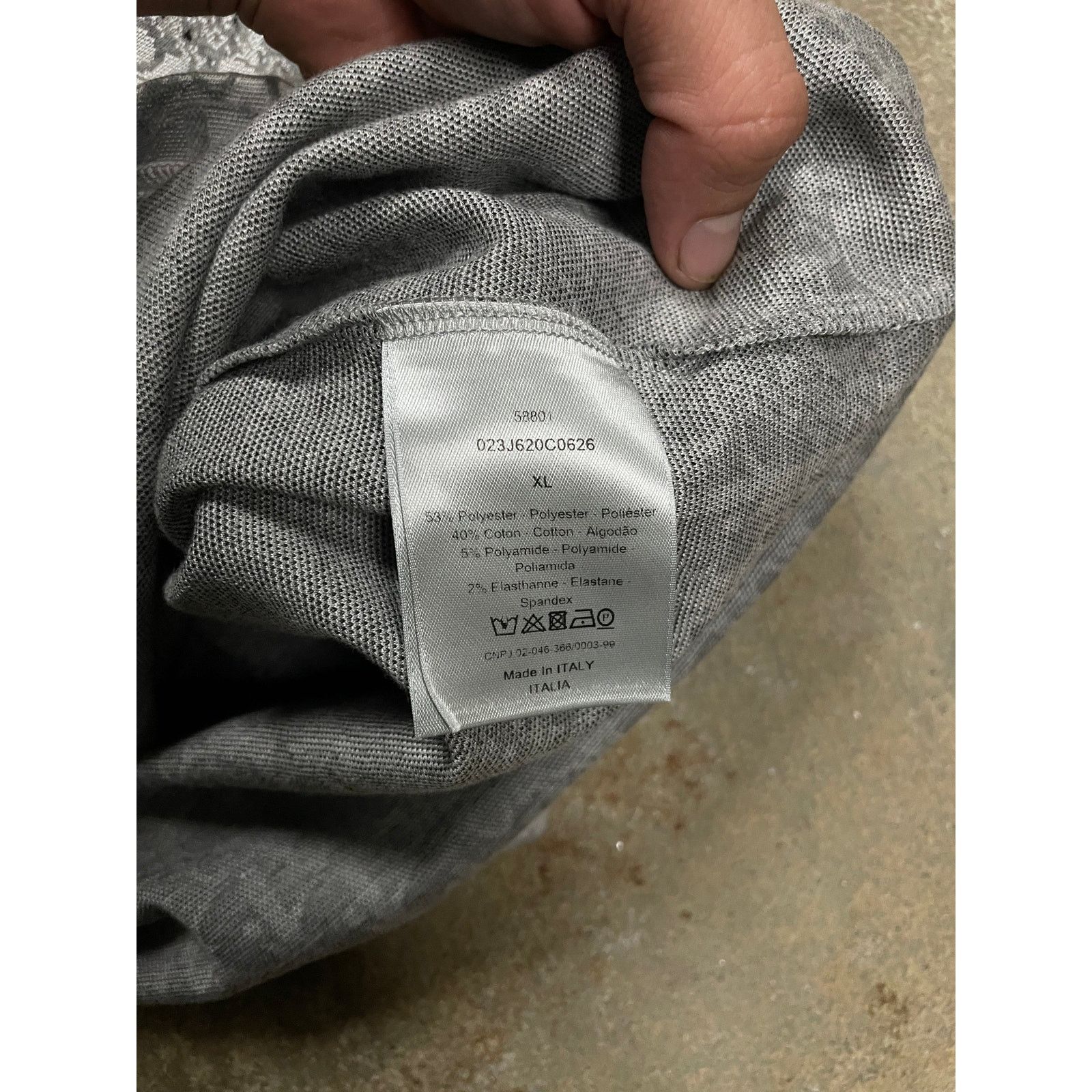 Dior Dior Oblique Longsleeve Grey Used XL Size US XL / EU 56 / 4 - 4 Thumbnail