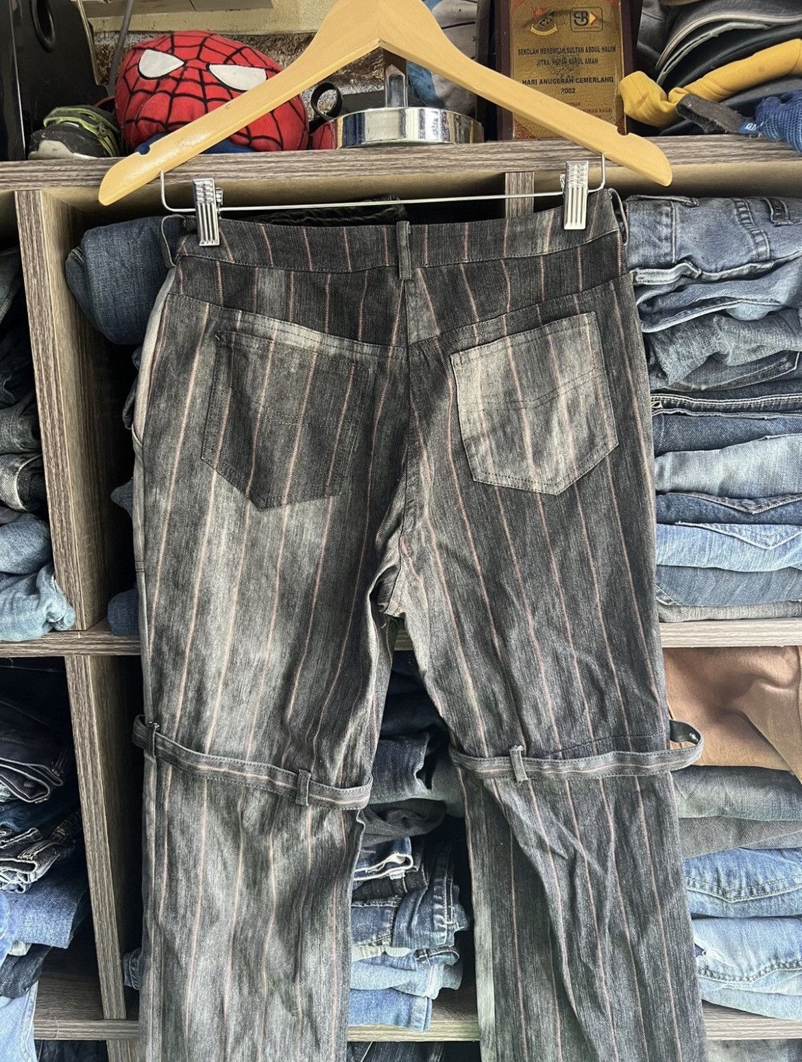 If Six Was Nine 🔥Sun Faded Caravan Punk Seditionaries Bondage Pant Size US 28 / EU 44 - 11 Thumbnail