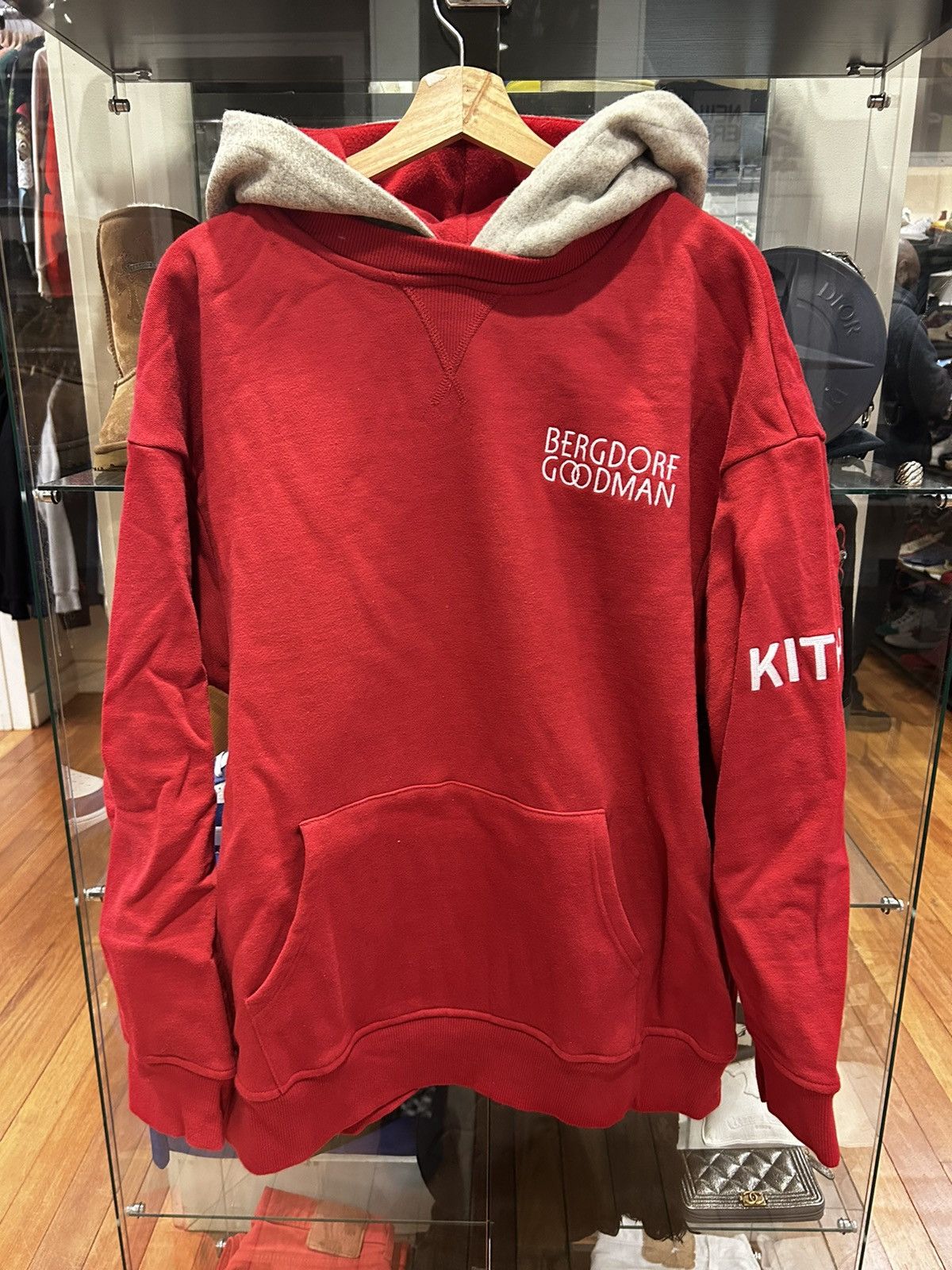 Bergdorf Goodman × Kith Bergdorf Goodman X Kith Wool Hood Sweatshirt Size US XL / EU 56 / 4 - 1 Thumbnail