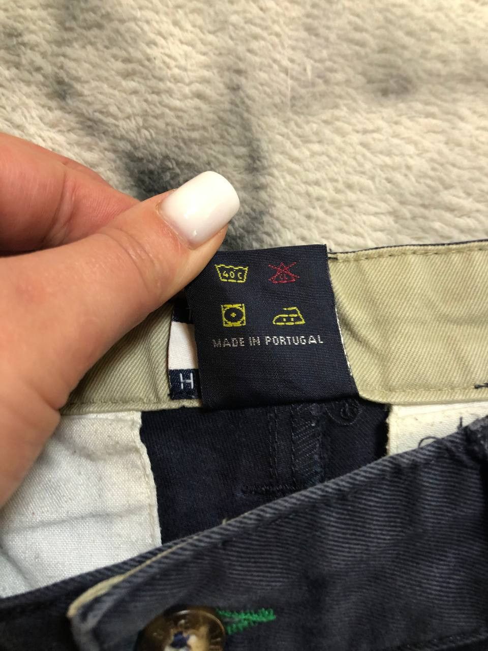 Tommy Hilfiger Y2K Navy Blue Tommy Hilfiger Baggy Wide Leg Pants Size US 32 / EU 48 - 3 Thumbnail