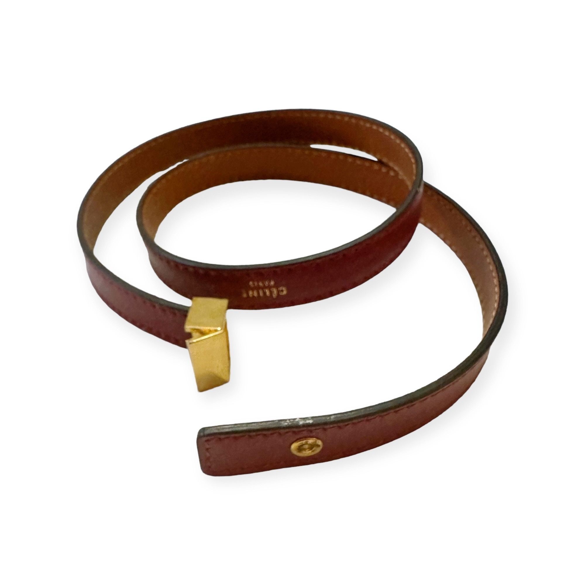 Celine Celine Triple Tour Wrap Leather Bracelet, Never used, In Ori Size ONE SIZE - 5 Thumbnail