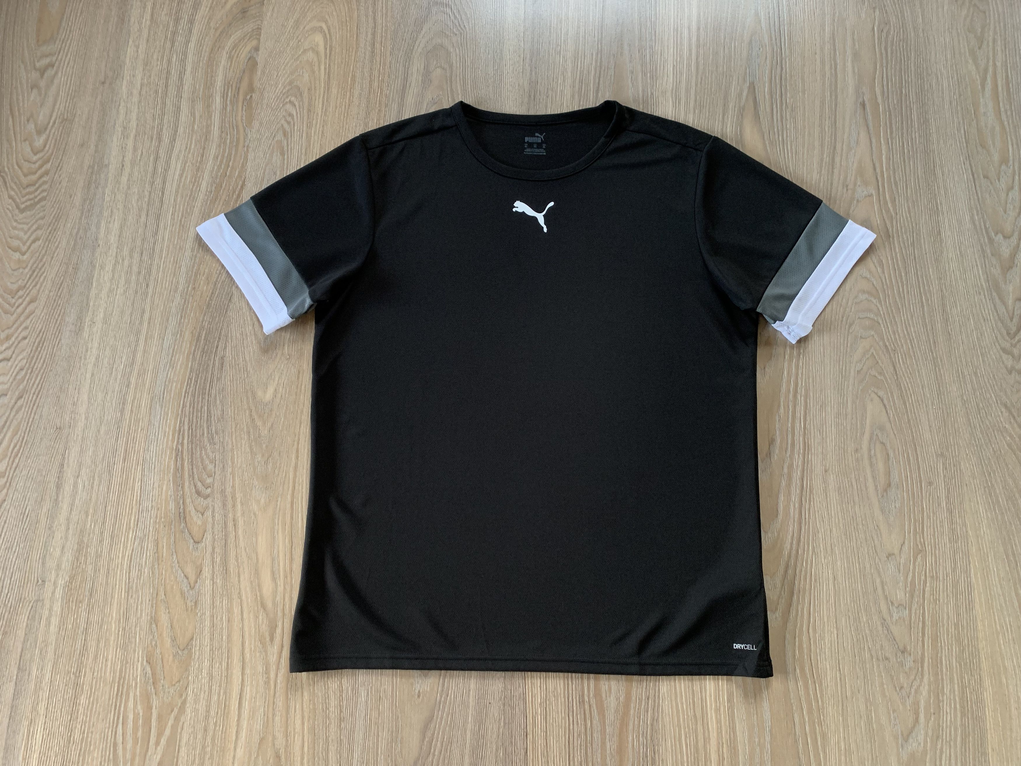 Puma Puma Black Centr Logo Training T Shirt Size US XL / EU 56 / 4 - 2 Thumbnail